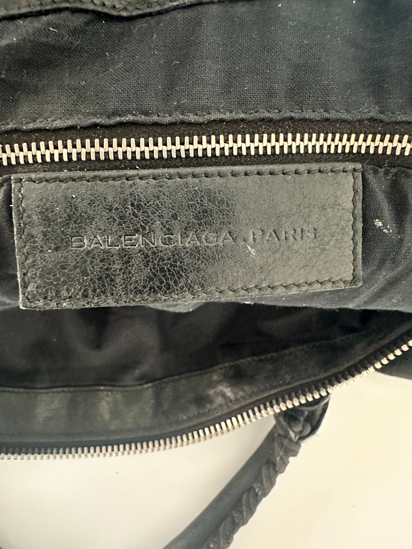 BALENCIAGA
Agneau Giant 21 Silver Hardware Work Black