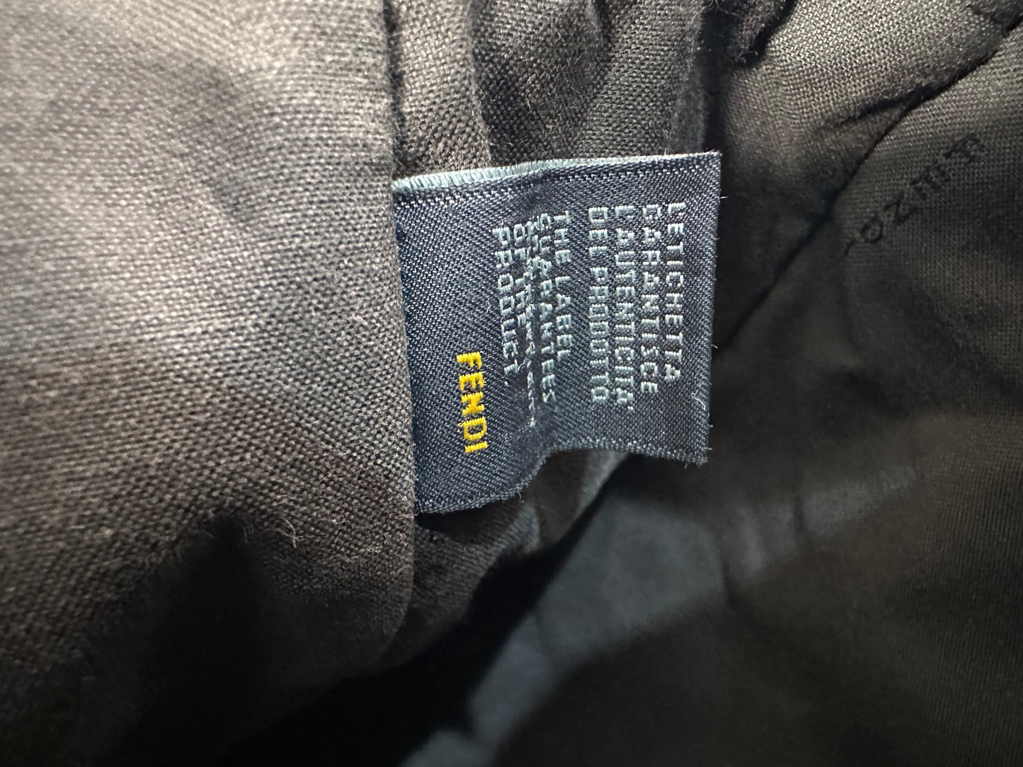 FENDI Zucchino Crossbody Bag