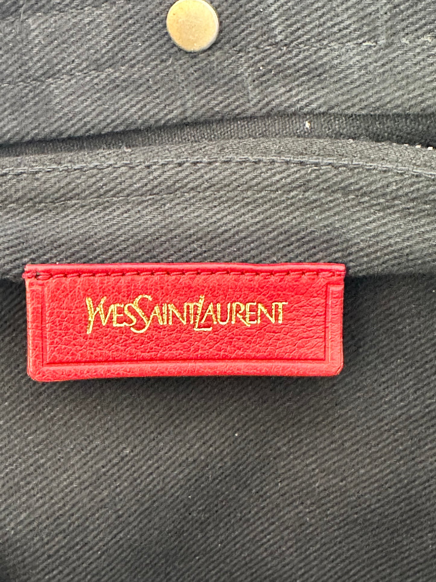 Saint Laurent Paris Red New Muse Two Bag