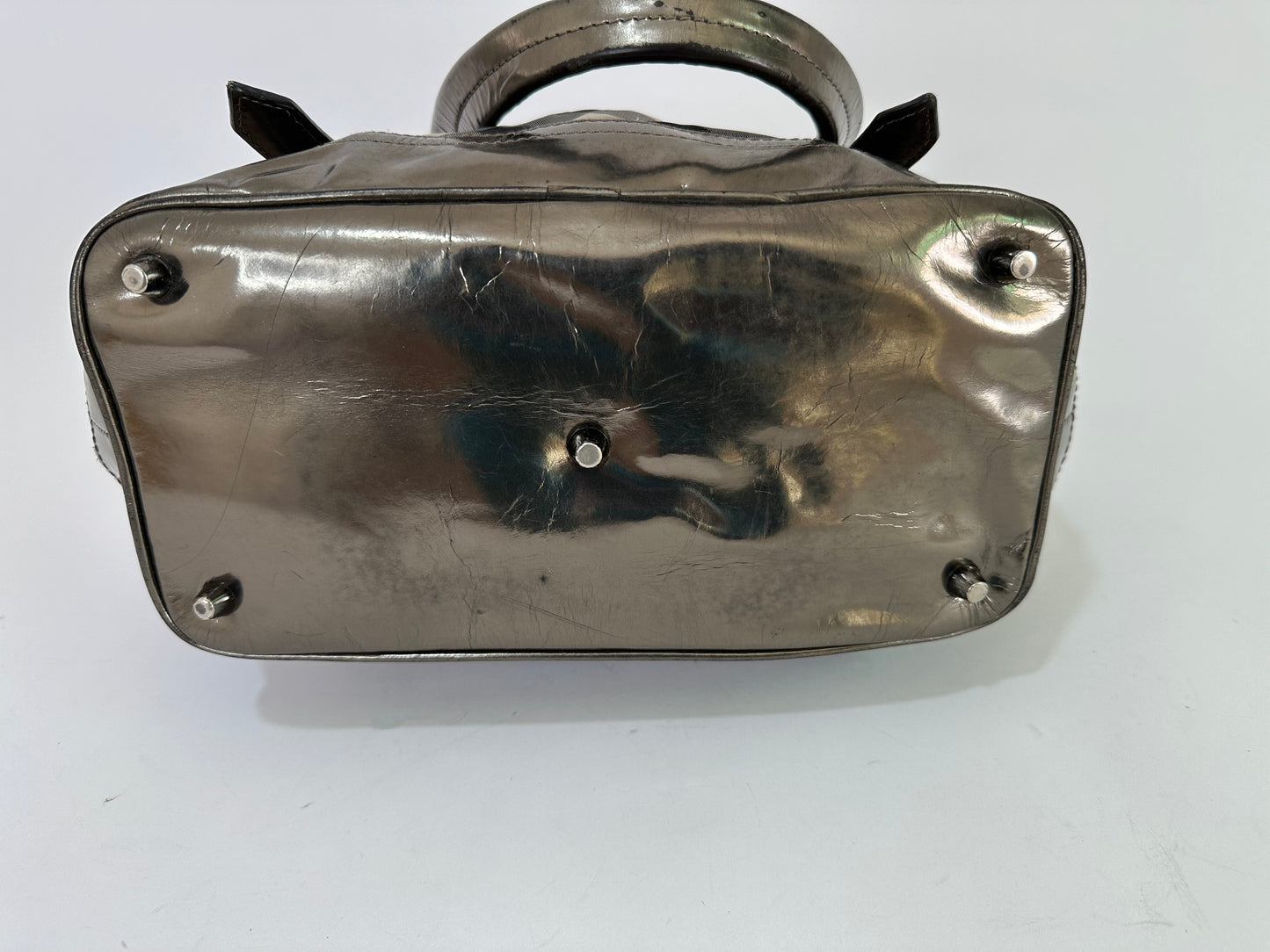 BURBERRY Black/Gray Beat Check Lowry Canvas Tote