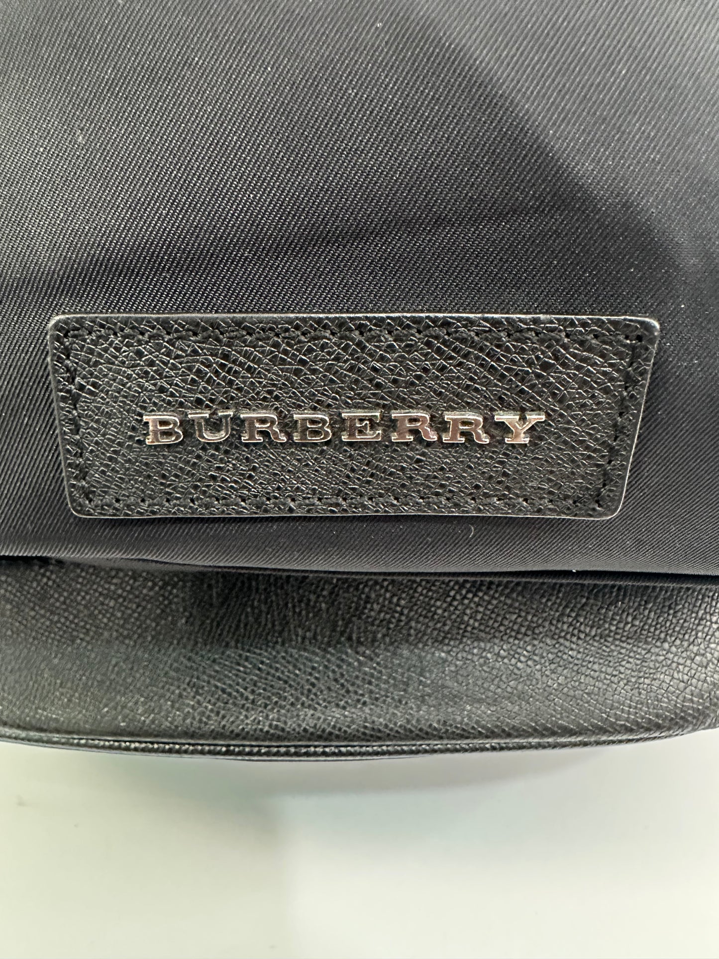 BURBERRY
Nylon Printed Calfskin Marden Backpack Black