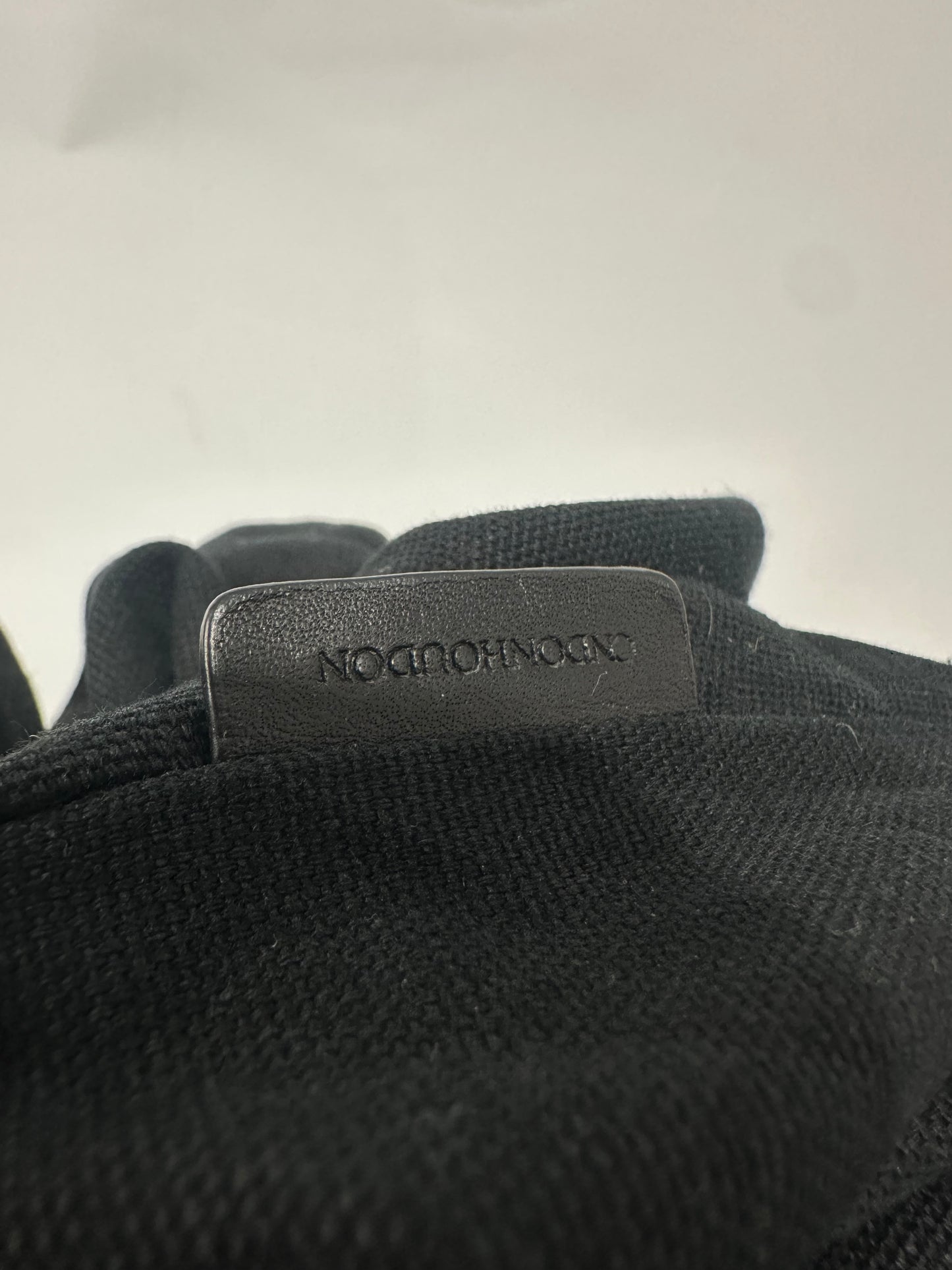 Burberry Grifford Messenger Bag Smoked Check Coated Canvas