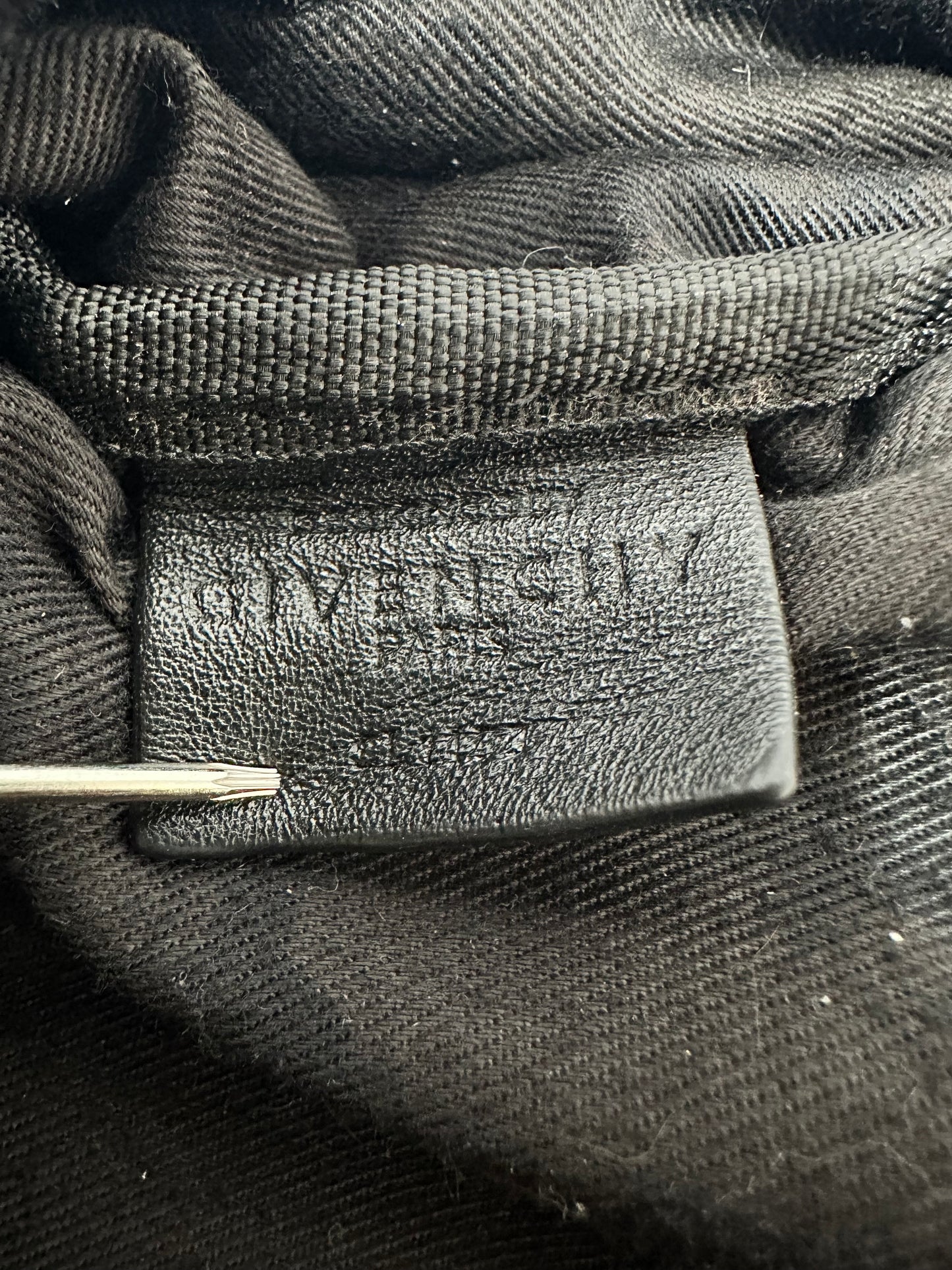 Givenchy Nylon and Leather Black Backpack