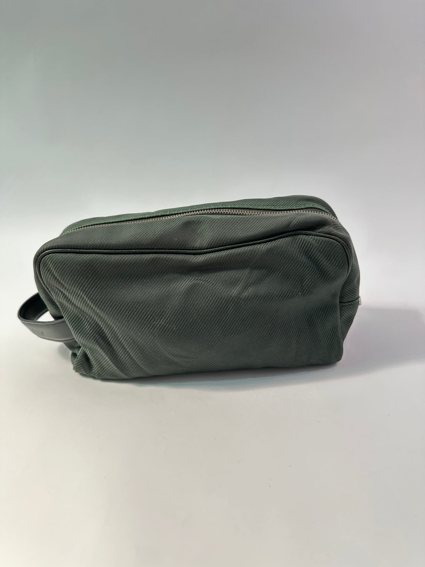LOUIS VUITTON Taiga Parana Second Bag Clutch Canvas Leather