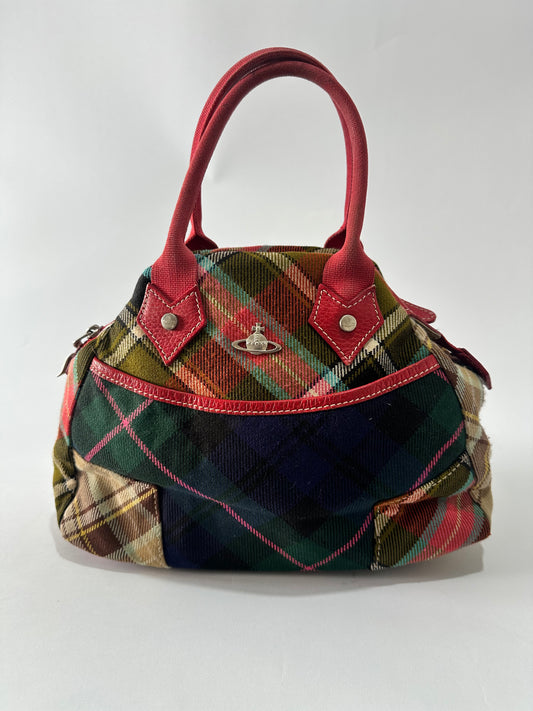 VIVIENNE WESTWOOD Plaid Yasmine bag
