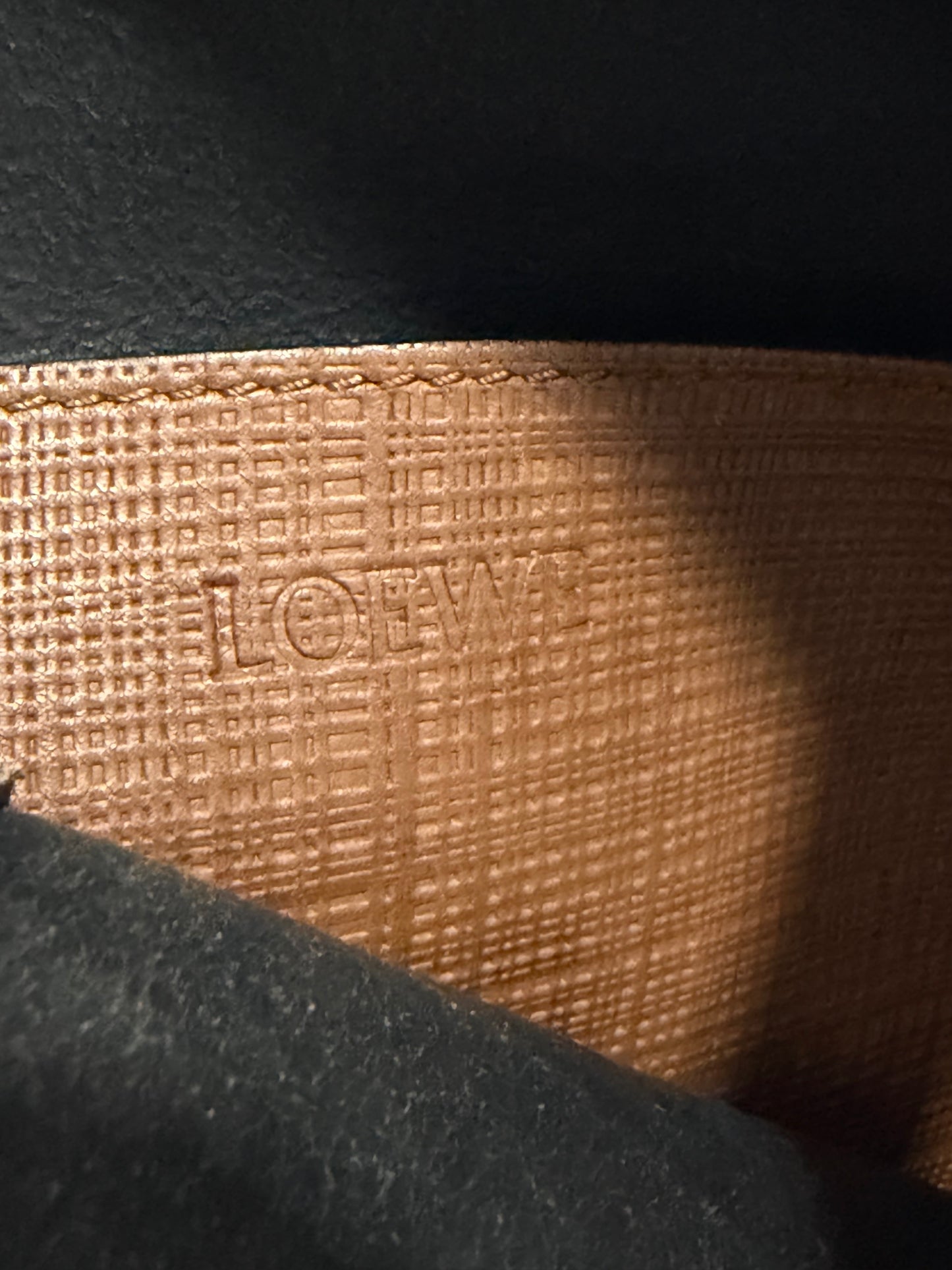 Loewe Brown Leather Goya Thin Briefcase