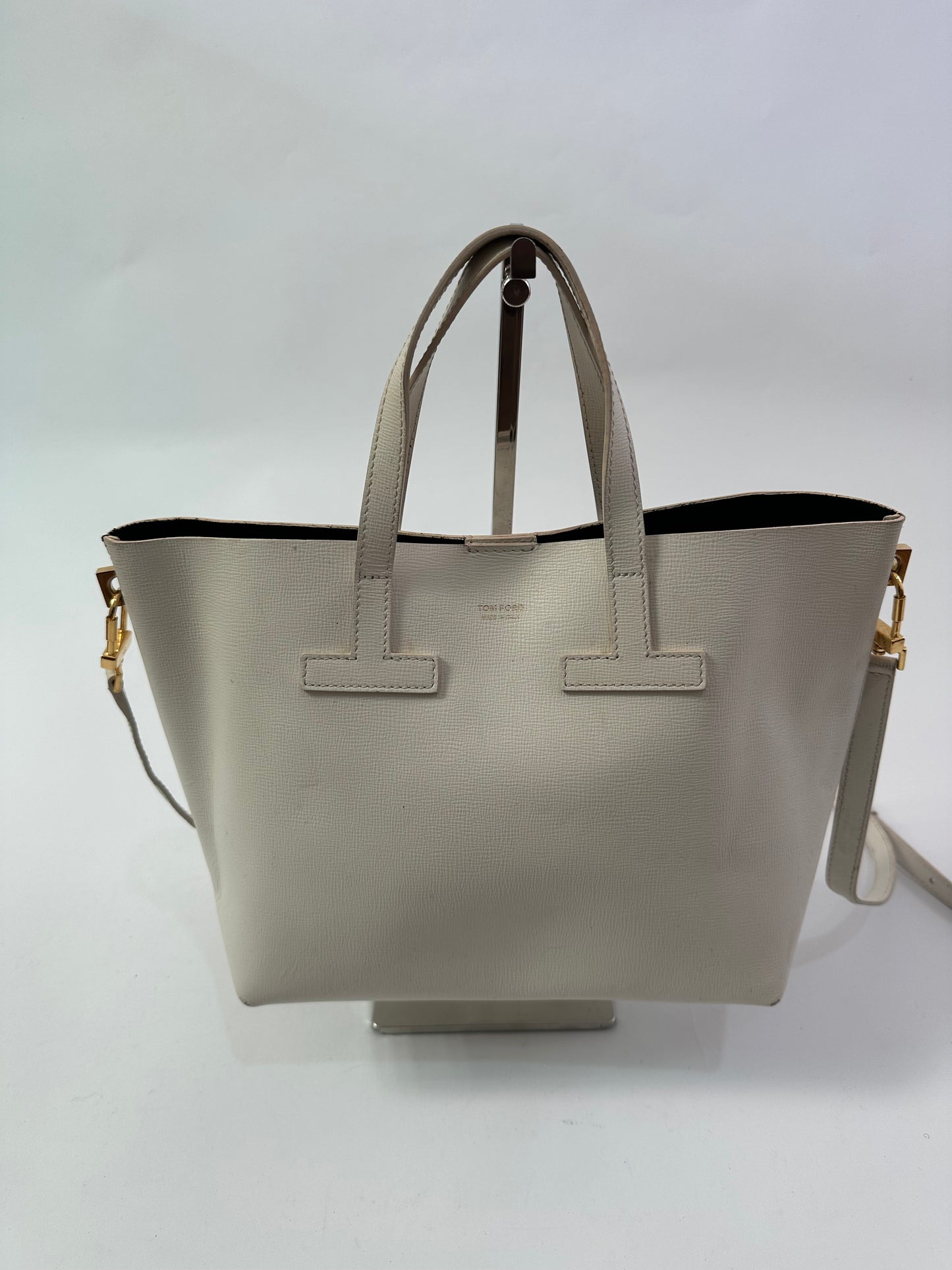 TOM FORD
Saffiano Mini T Tote White