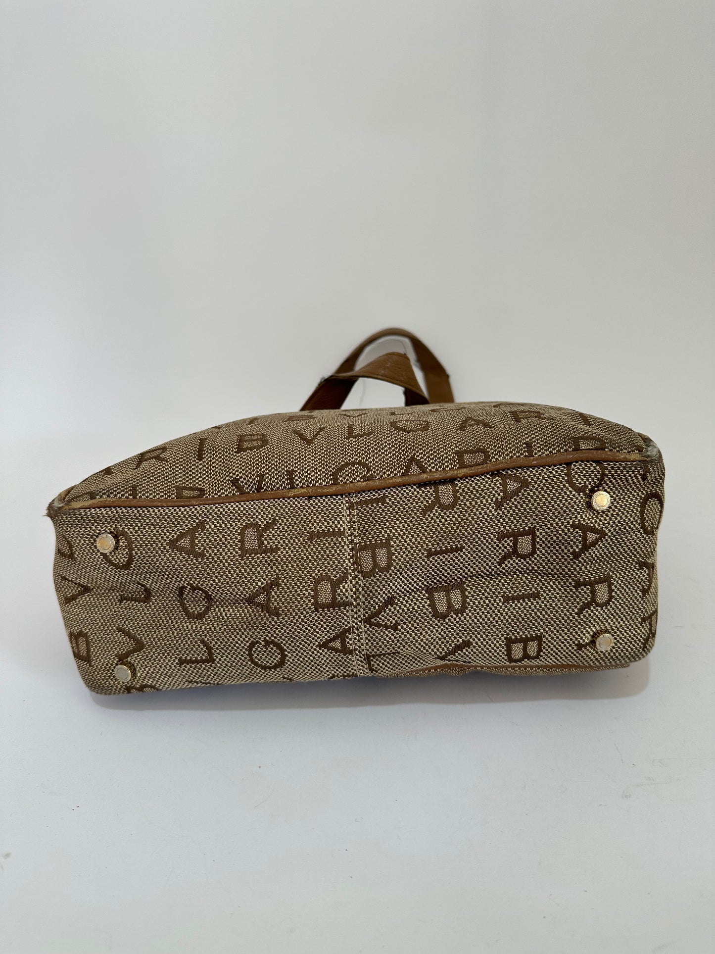 BVLGARI Becky Beige Shoulder Bag