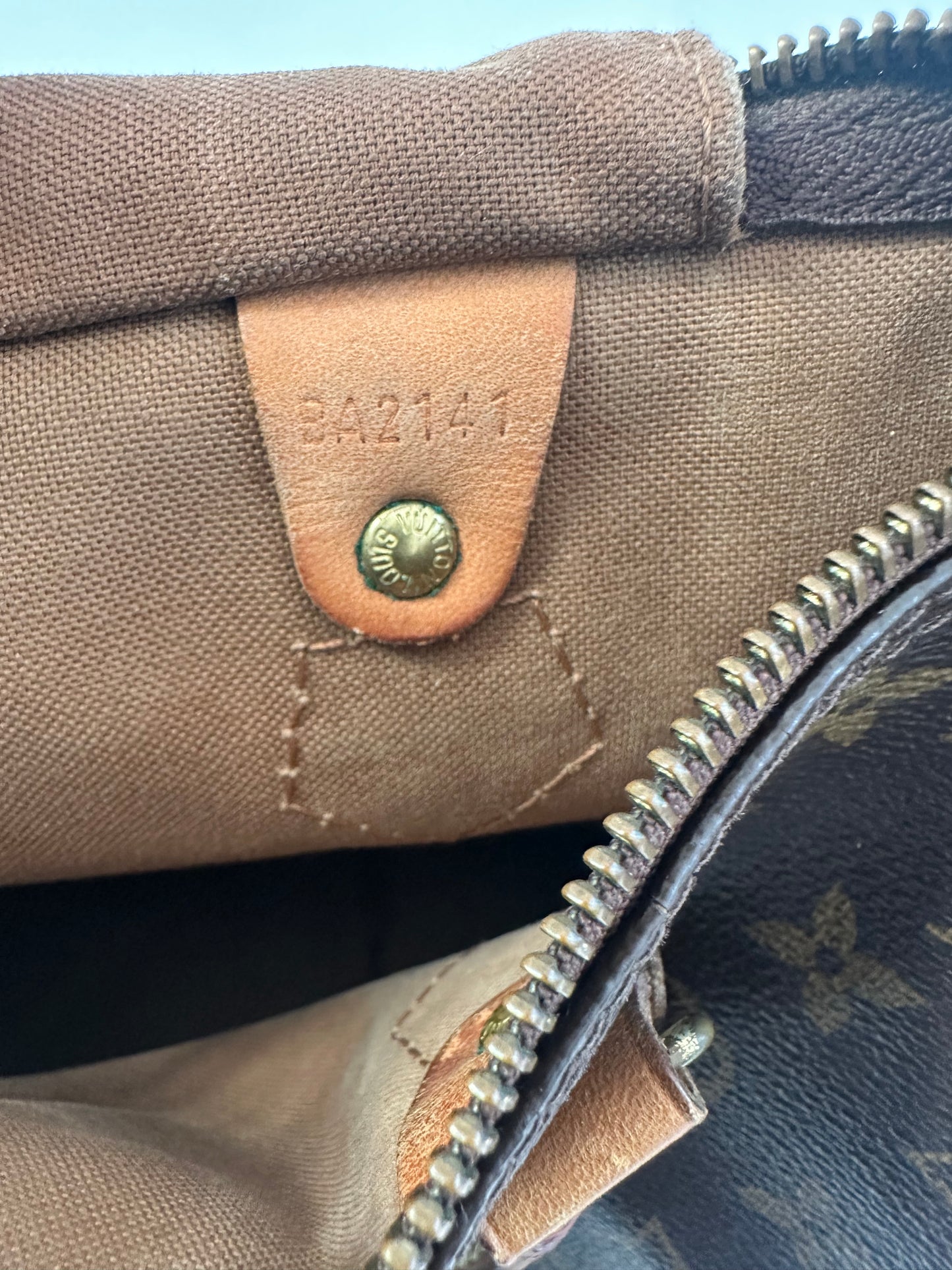 LOUIS VUITTON Monogram Speedy 35