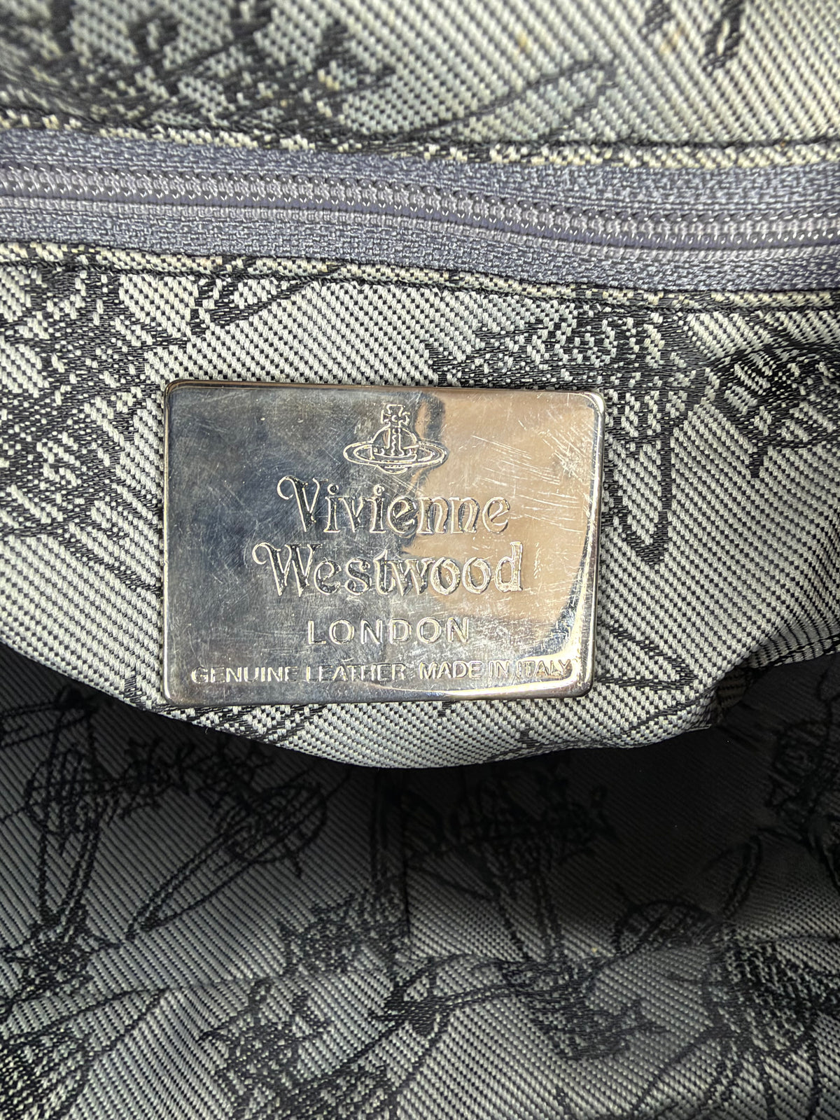 Vivienne Westwood
Printed Canvas Shoulder Bag