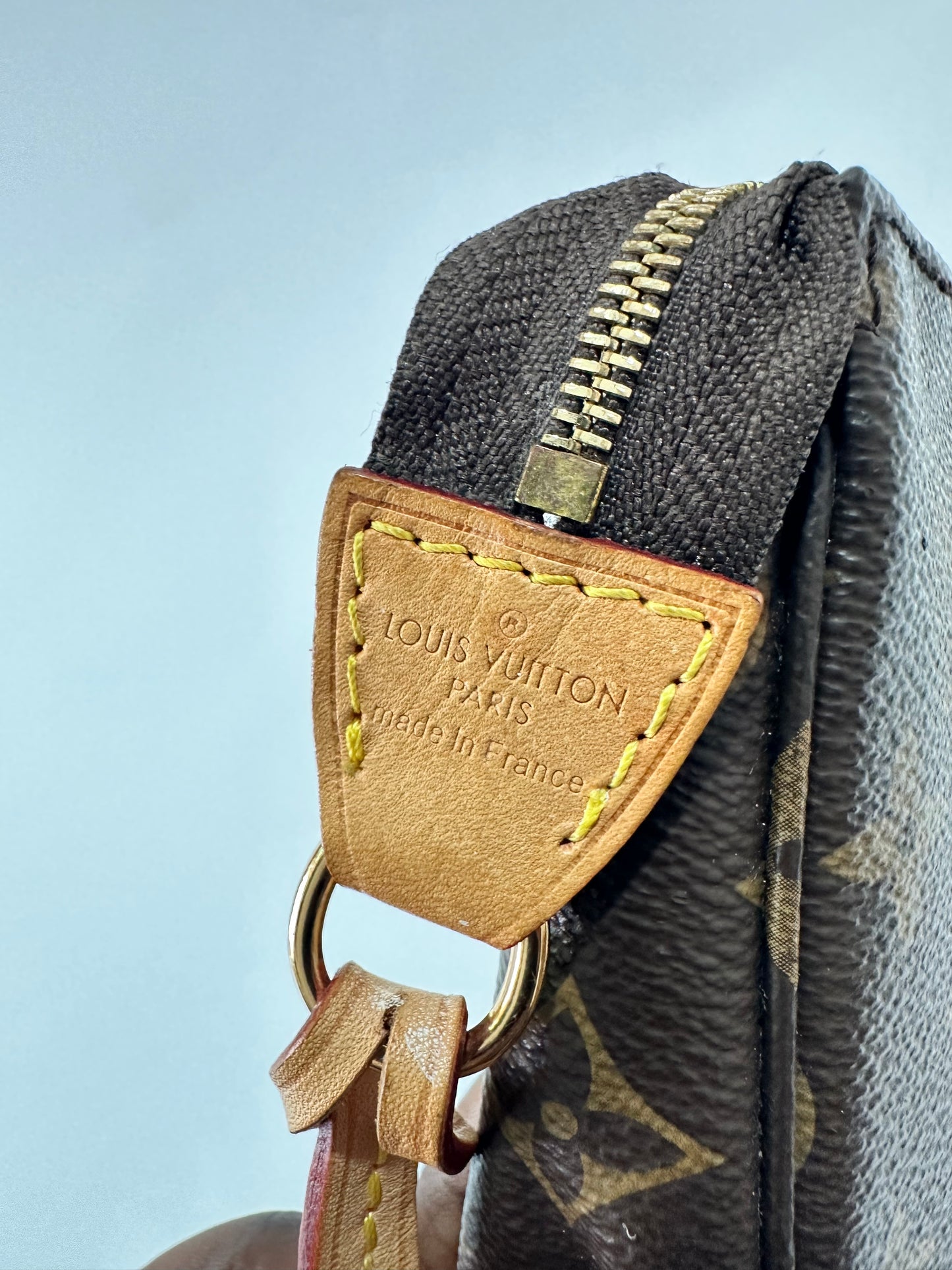 Louis Vuitton Brown Monogram Canvas Pochette Accessoires Clutch Bag