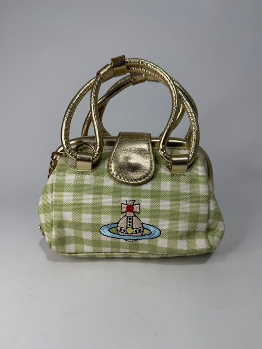 Vivienne westwood mini Check Crossbody Bag.