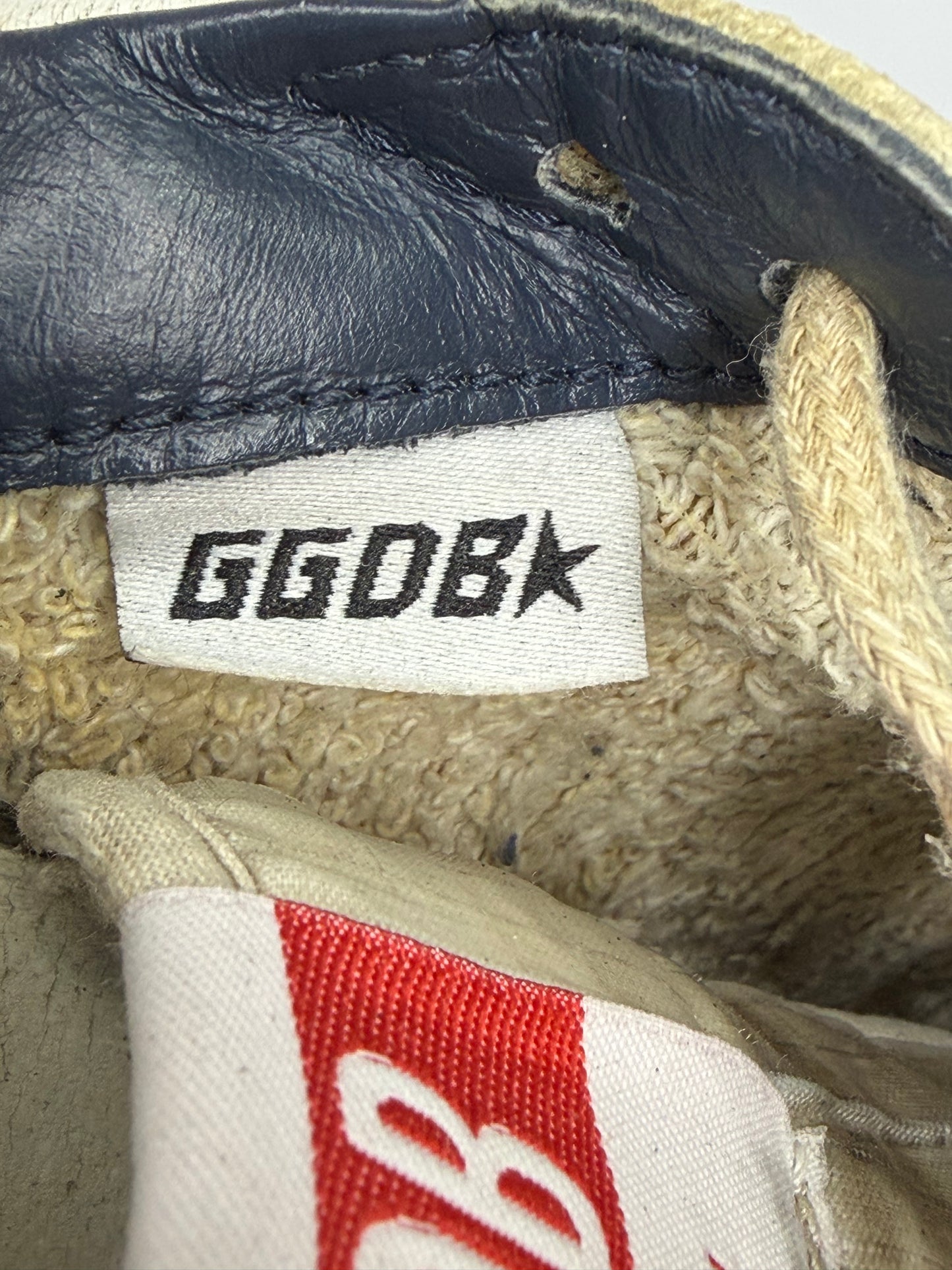 Golden Goose Ball Star Distressed Leather Sneakers White Size 40 EU/ 7 US/ 8 US