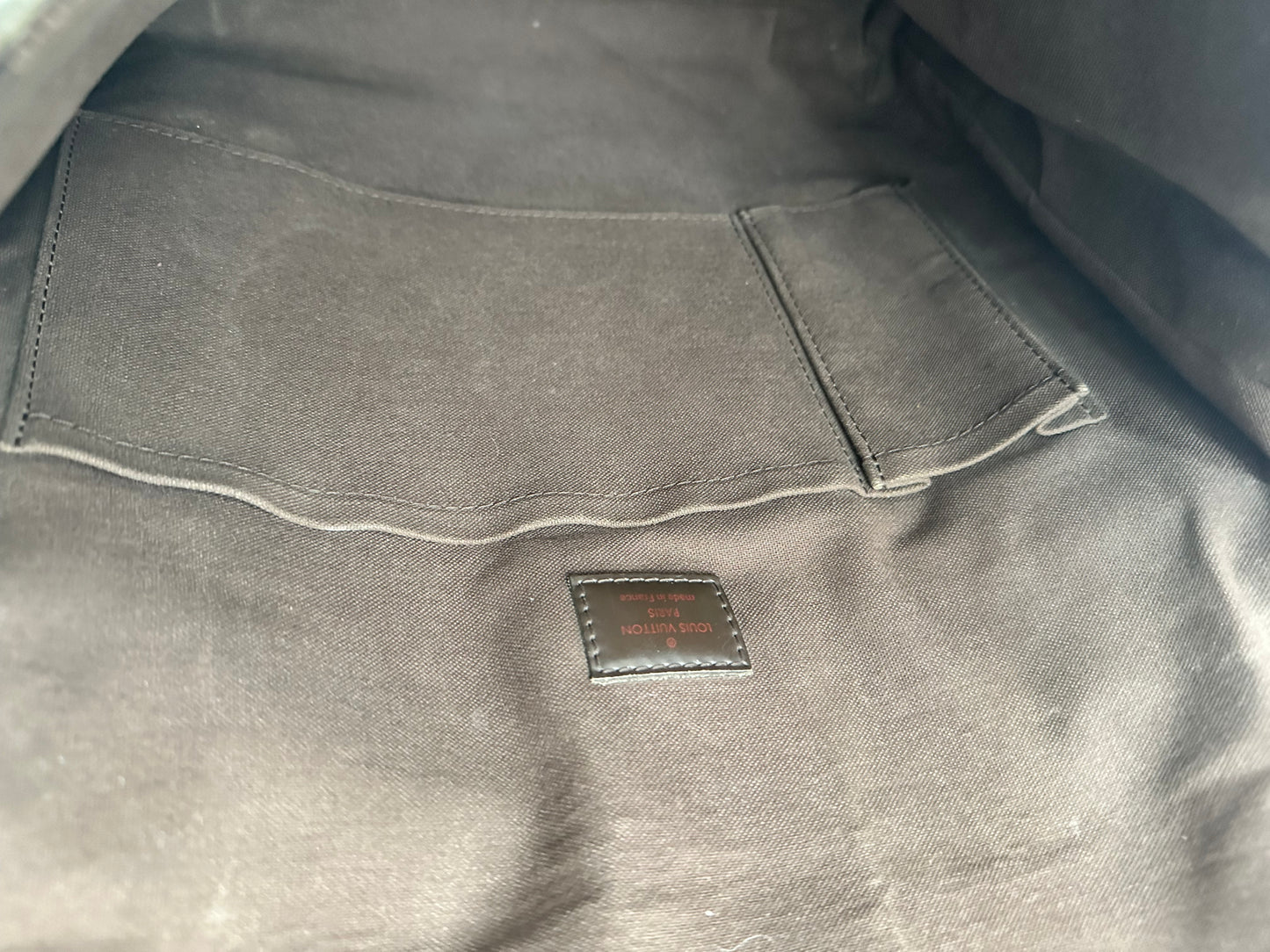 Louis Vuitton Damier Ebene Canvas Brooklyn GM Messenger Bag