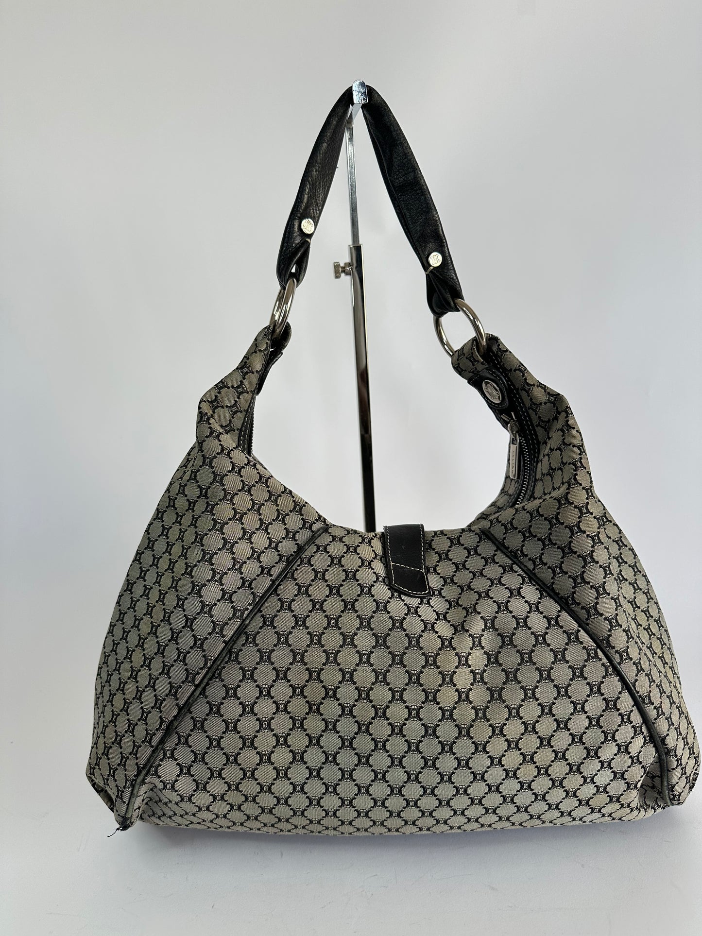 VINTAGE CELINE Macadam Shoulder Bag