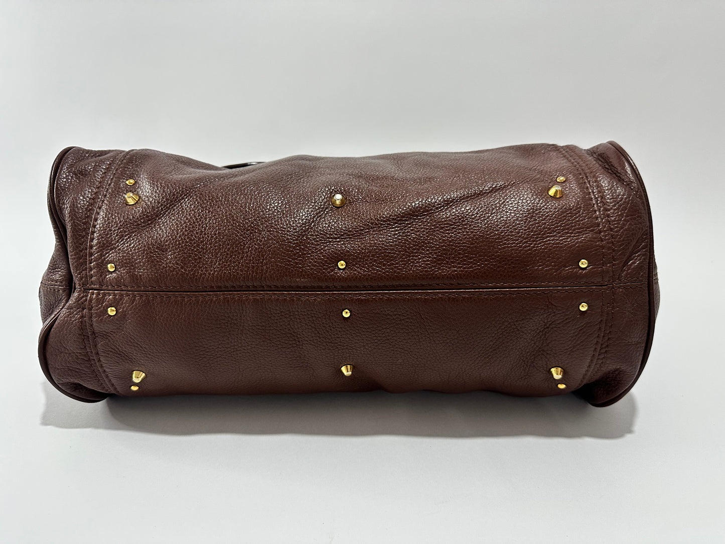CHLOE Burgundy Leather Medium Paddington Satchel Bag