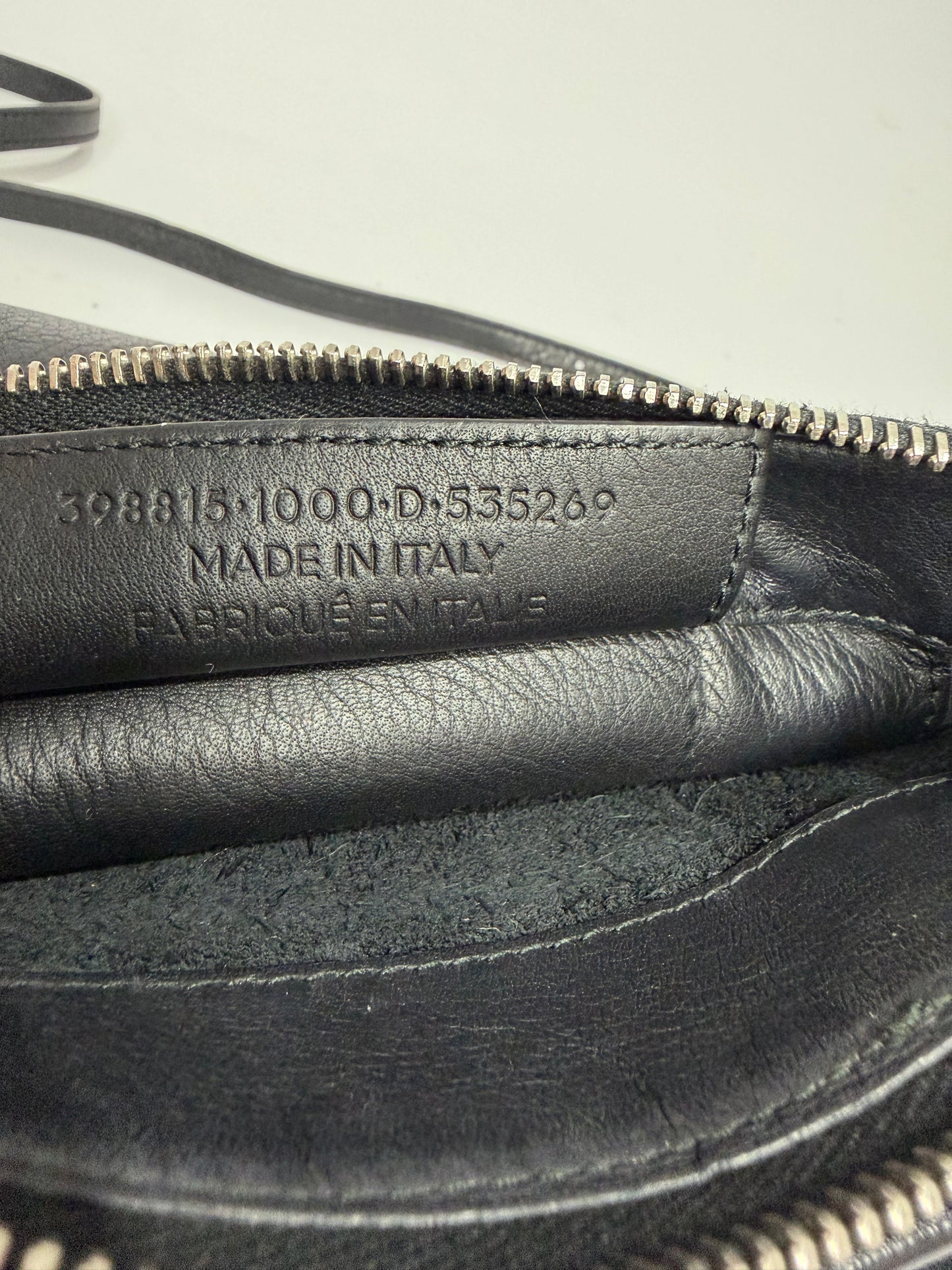 Balenciaga
Leather papier Triple XS Crossbody shoulder Bag