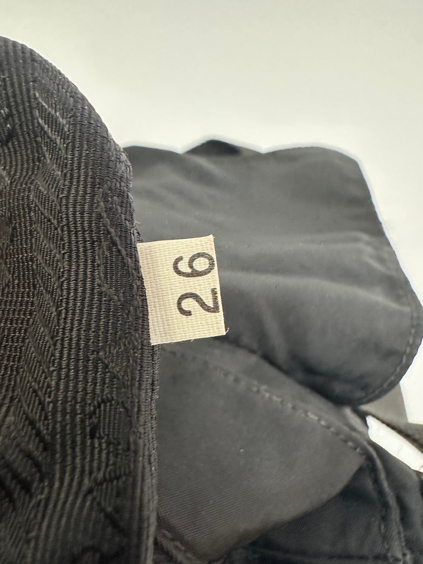 PRADA Unisex Tessuto Nylon Messenger Bag Black