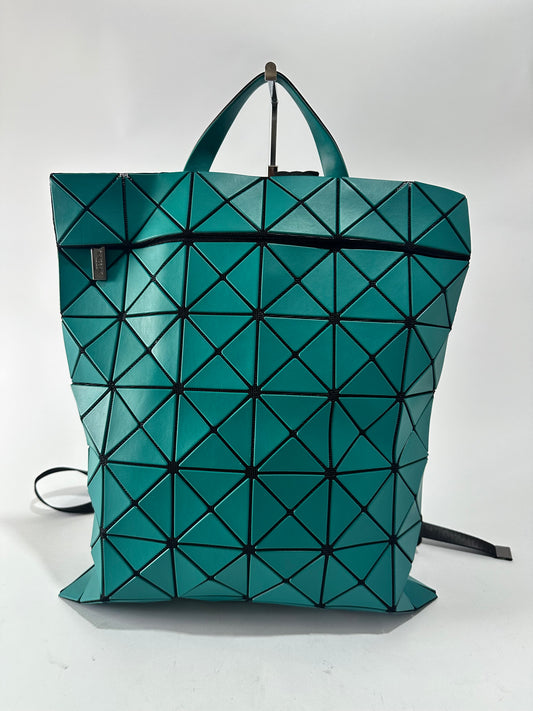 BAO BAO ISSEY MIYAKE GREEN Blocky Backpack