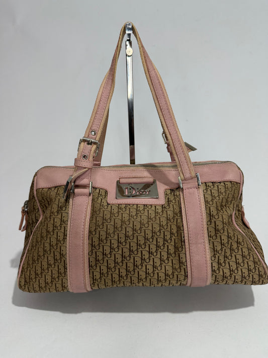 CHRISTIAN DIOR
Pink Diorissimo Medium Boston Bag