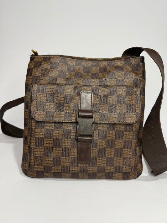 Louis Vuitton Damier Ebene Canvas Melville Bag