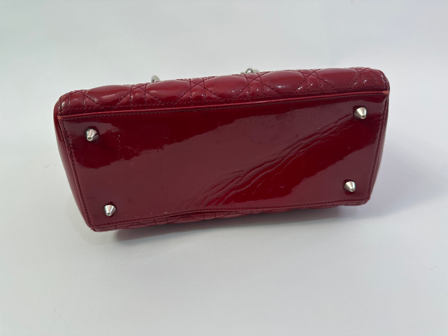 CHRISTIAN DIOR
Patent Cannage Medium Lady Dior Red