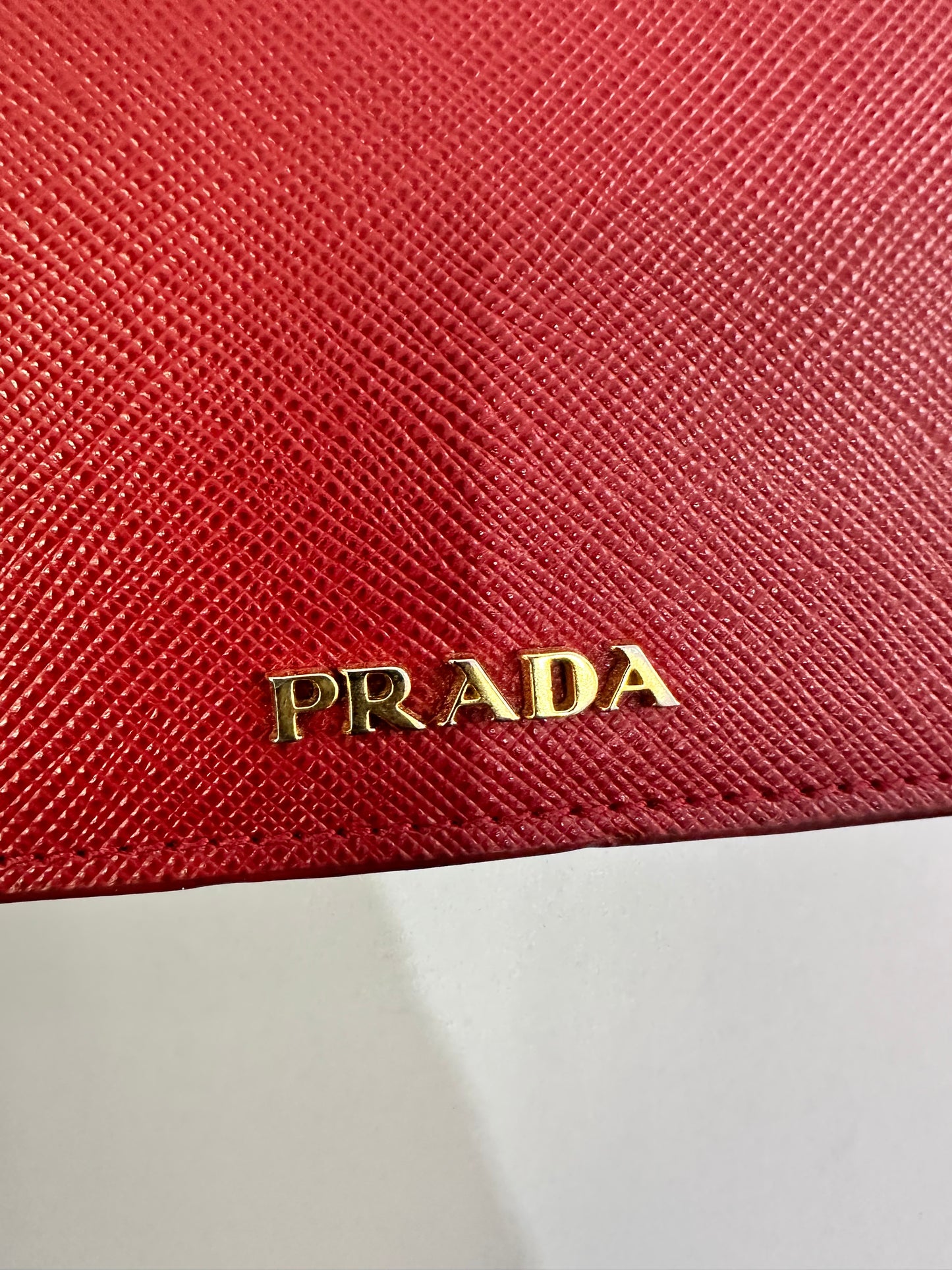 Prada Corolle Chain Bag Saffiano with Metal