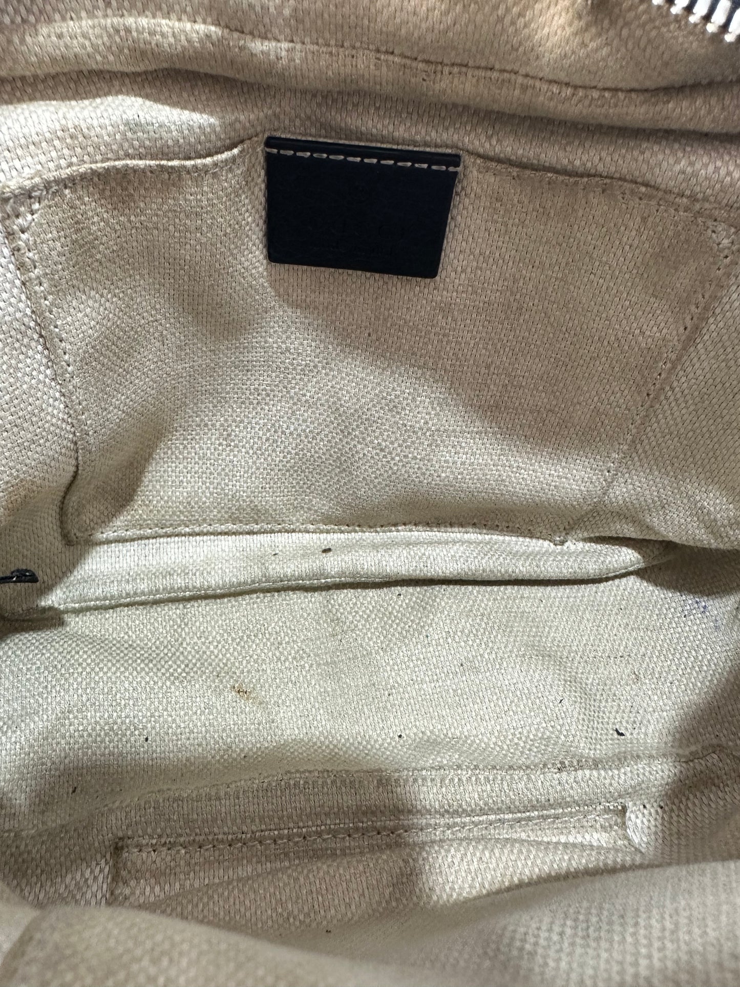 Gucci Light Black Leather Small Soho Disco Crossbody Bag