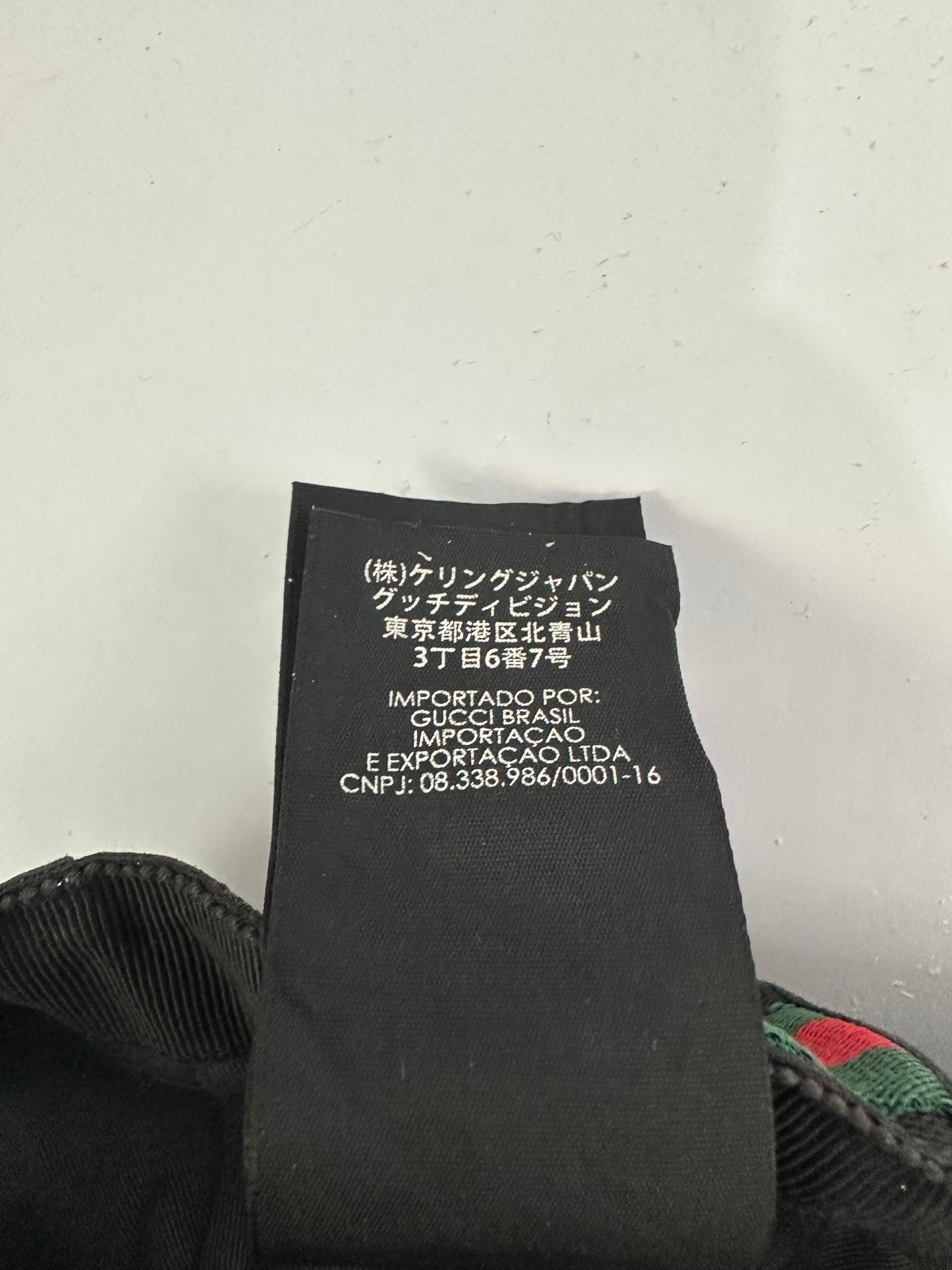 GUCCI
Monogram Web Baseball Hat S Black
