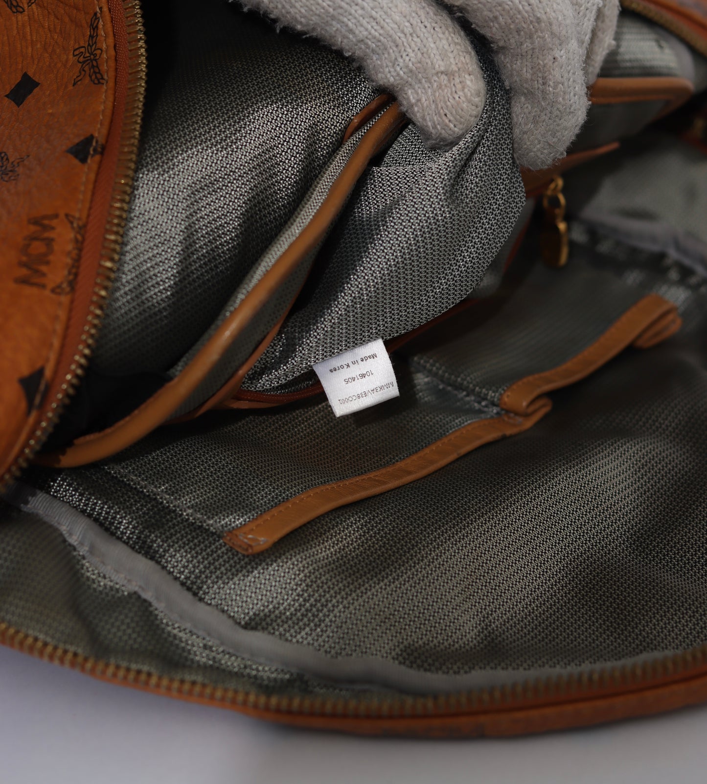 MCM
Visetos Medium Side Studs Stark Backpack Cognac