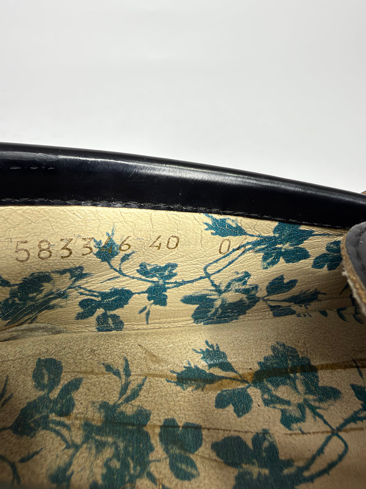 GUCCI
Cordovan Lux Womens Harald Horsebit 25mm Platform Loafers Black Size 40 EU/ 10 US
