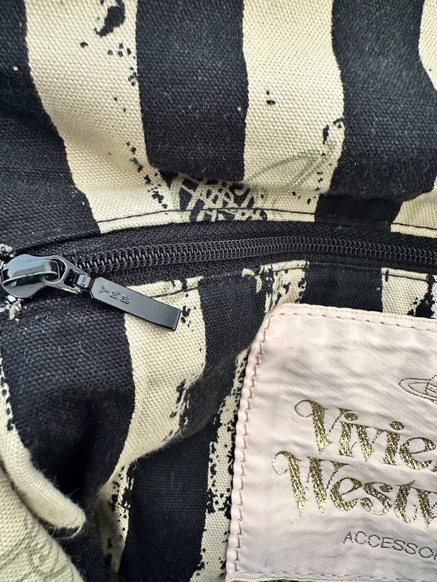 Vivienne Westwood Black
Canvas Orb Backpack