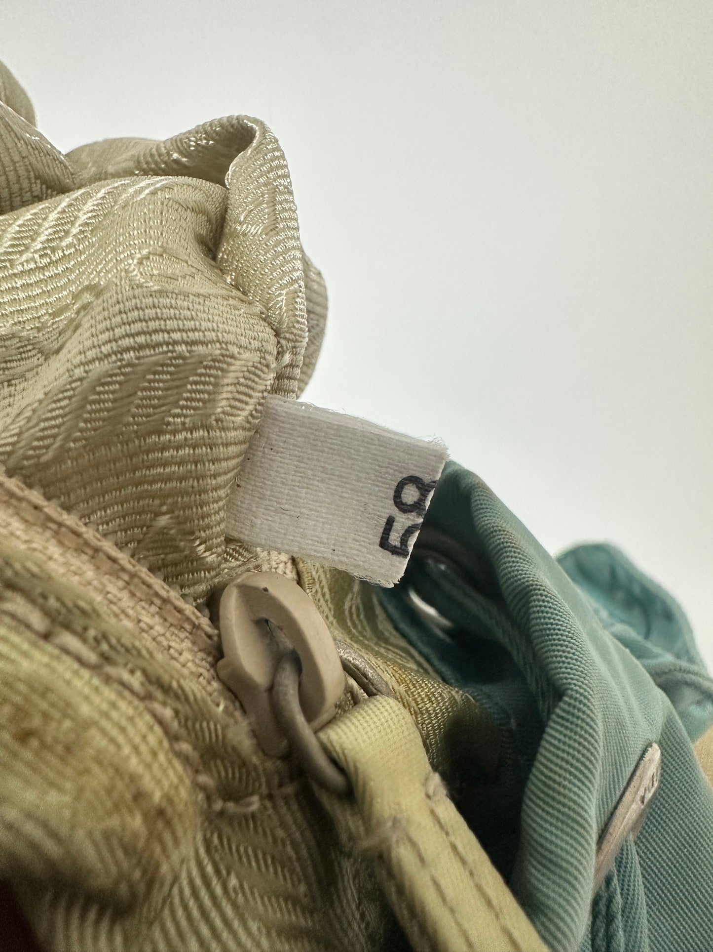 PRADA Nylon Vela Backpack Blue