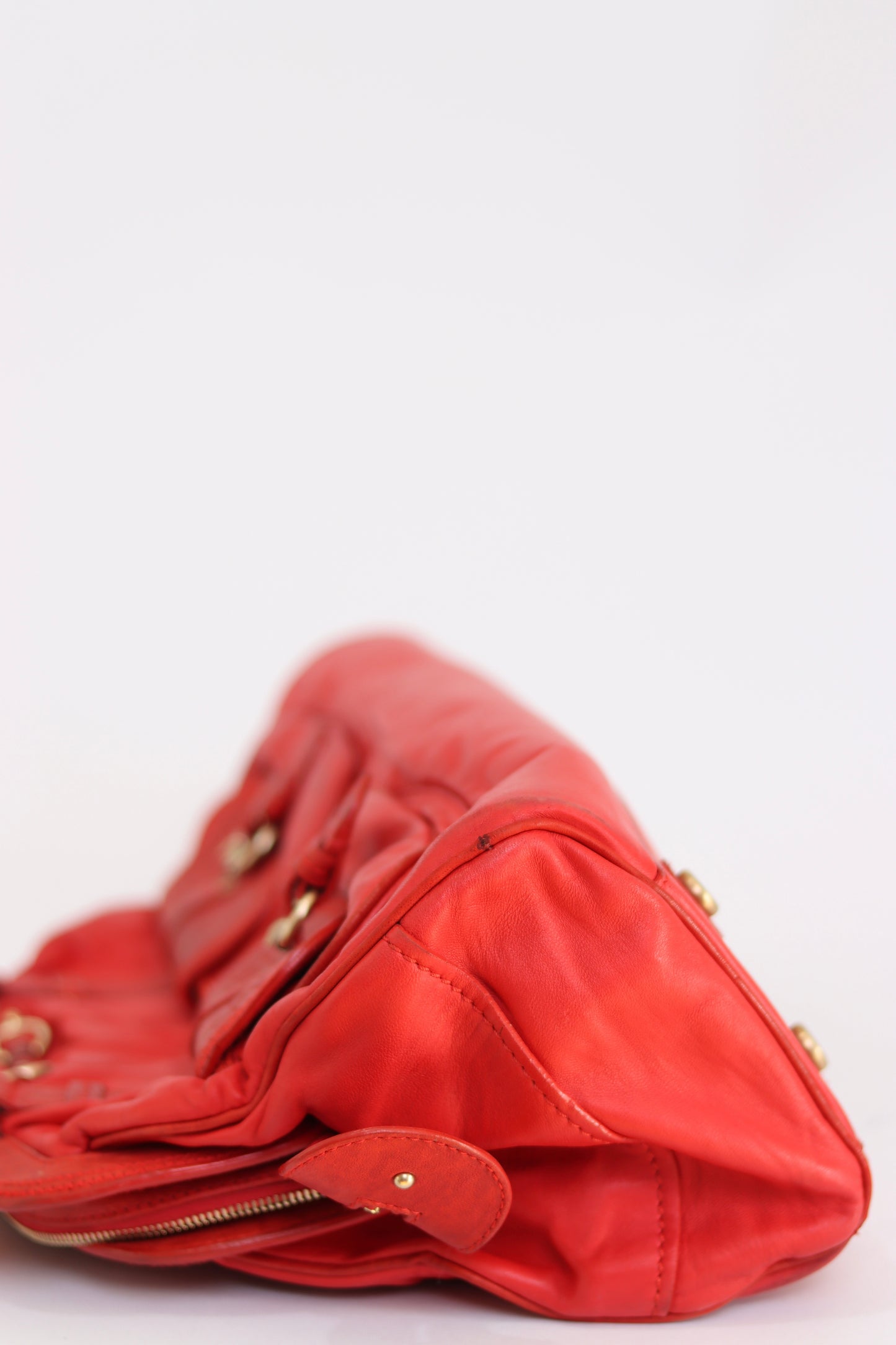 Dior Red Leather My Dior Everyday Bag
