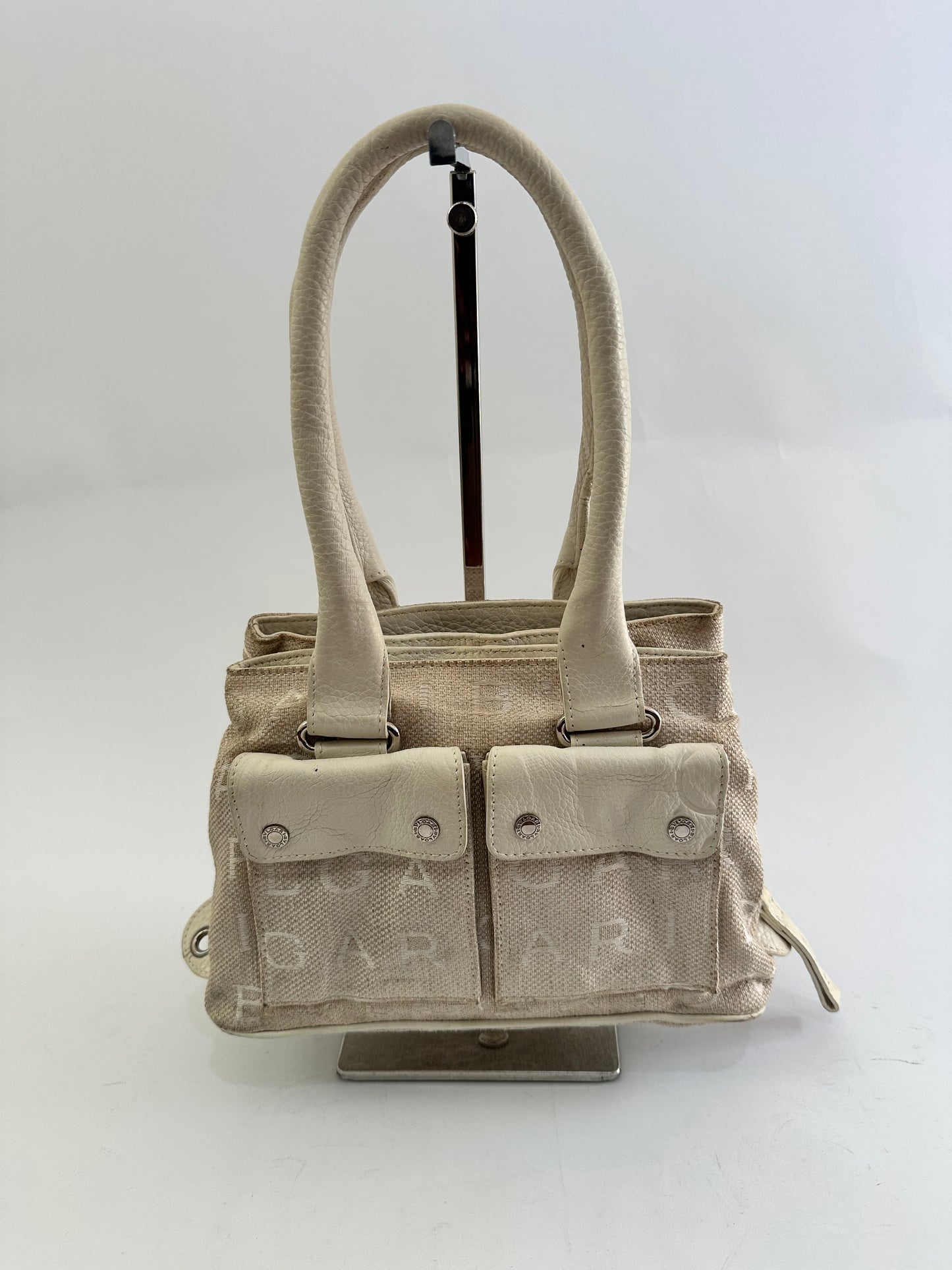 Bvlgari Pre-Owned
20th Century Logomania Canvas handbag