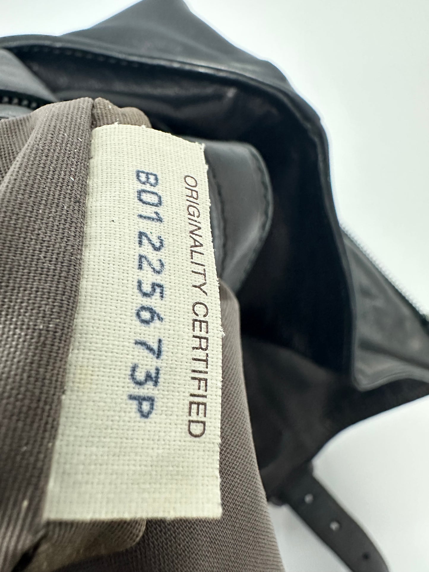 Bottega Veneta Black Intrecciato Trim Leather Expandable Tote