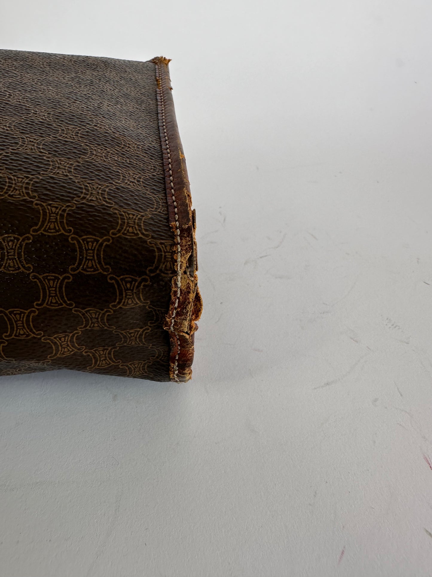 CELINE Macadam Zip Pouch