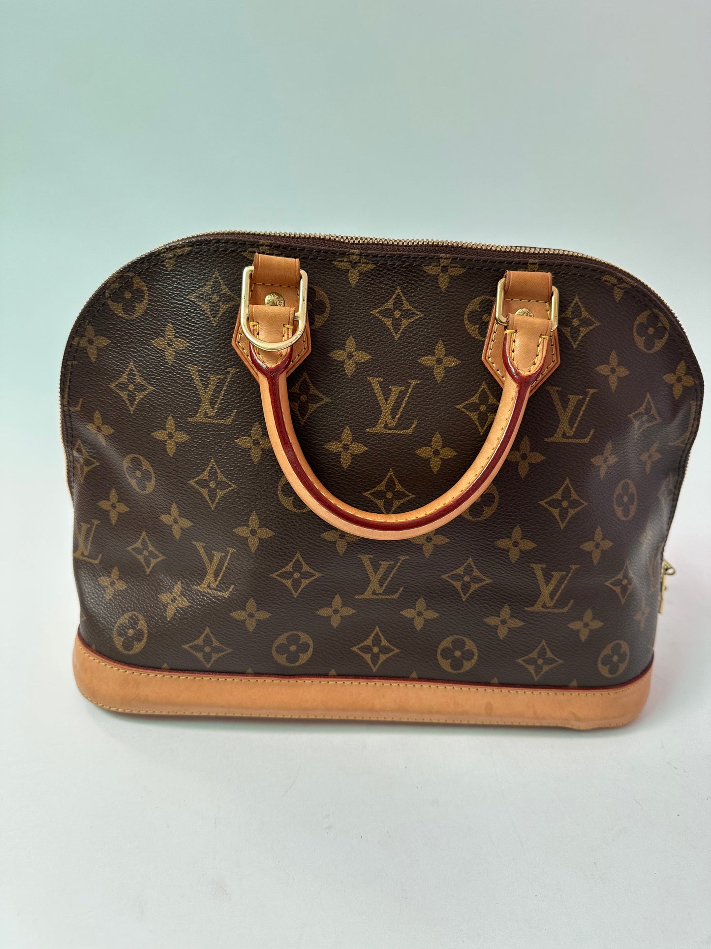 Louis Vuitton Monogram Canvas and Leather Alma PM Bag