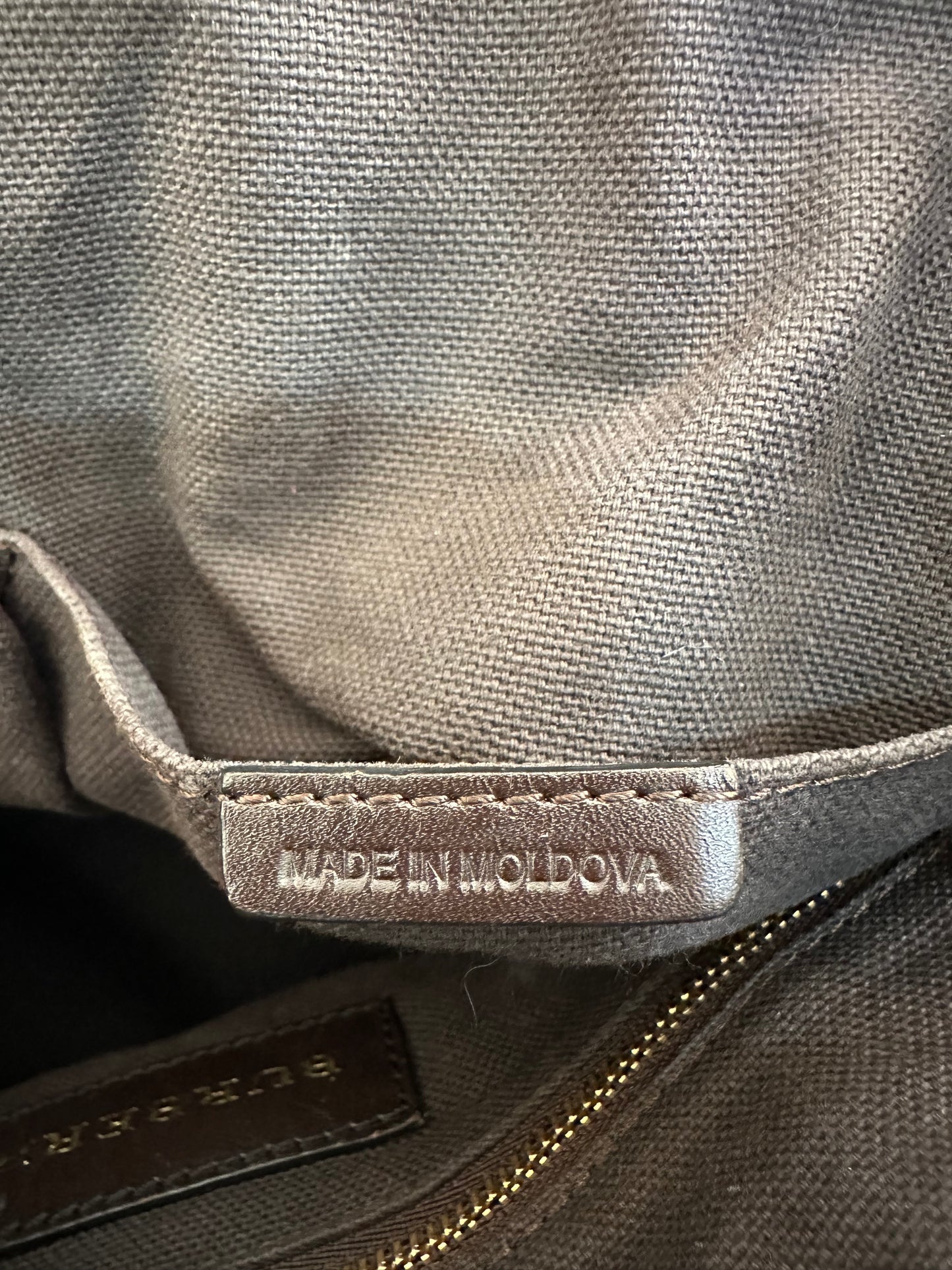 BURBERRY Haymarket Check Salisbury Tote Bag