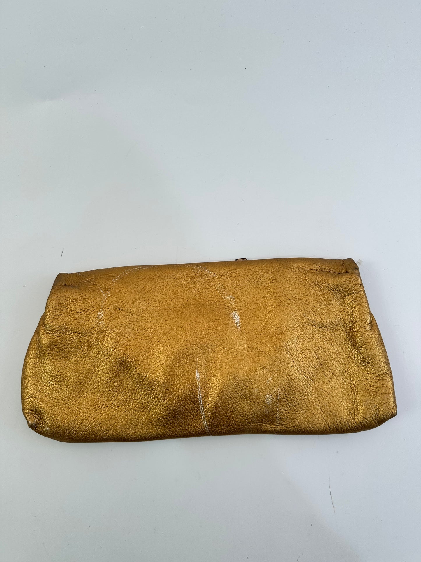 ALEXANDER MCQUEEN
Leather Faithful Glove Clutch