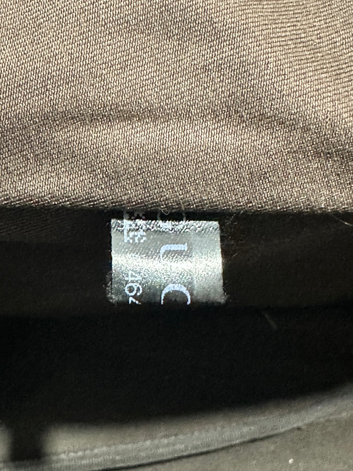 GUCCI GG Plus Monogram Large Double Buckle Flap Messenger Bag Beige Brown