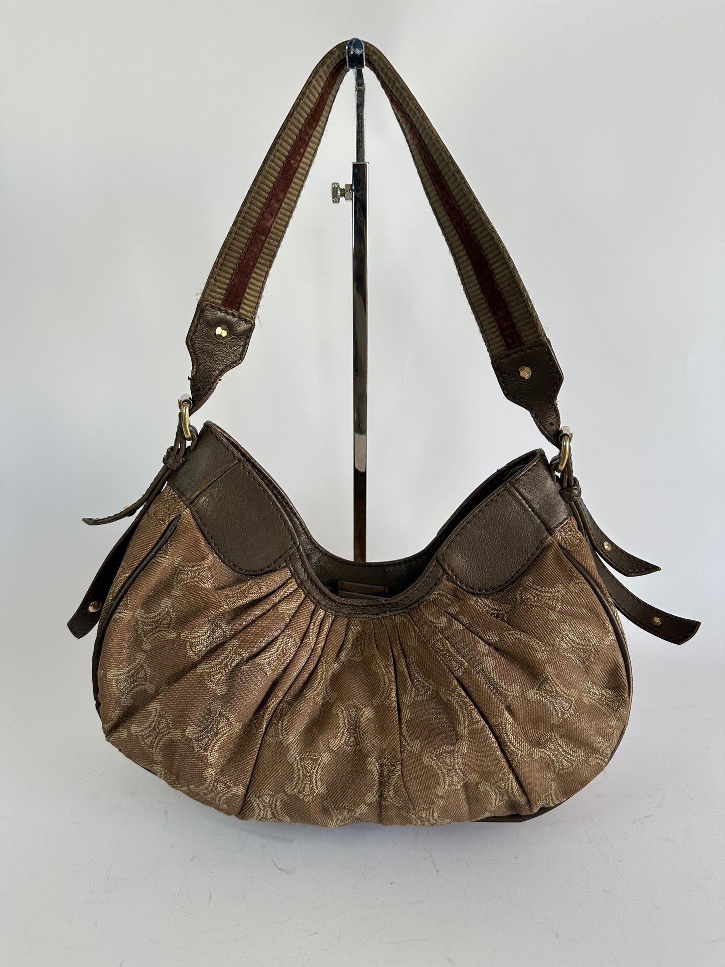 Céline Pre-Owned Macadam Blason shoulder bag