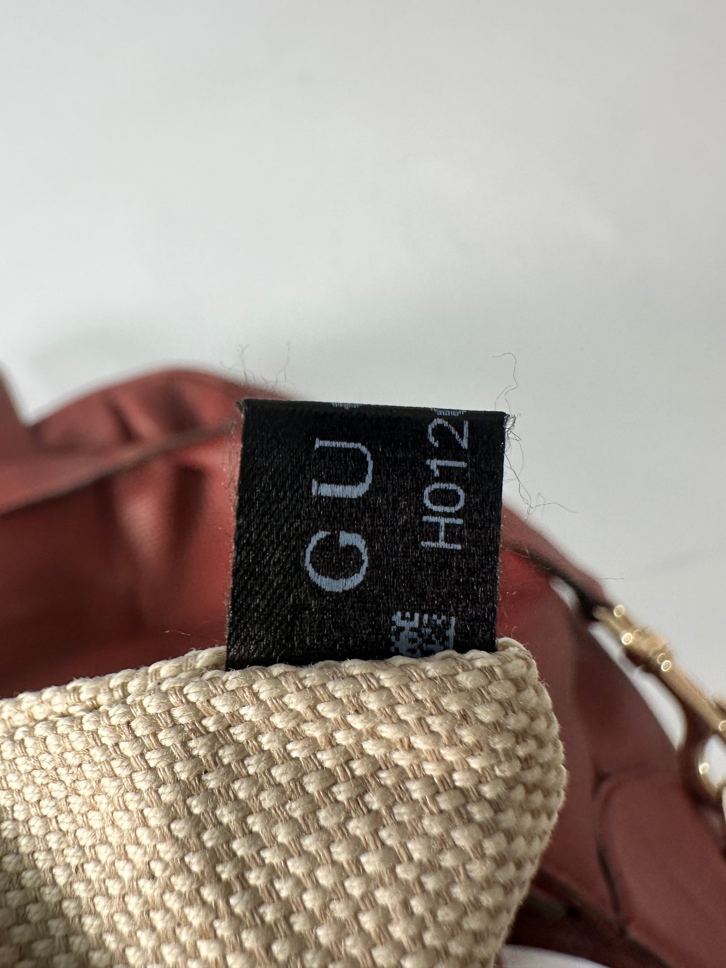 GUCCI
Calfskin Web Medium Dressage Hobo Red
