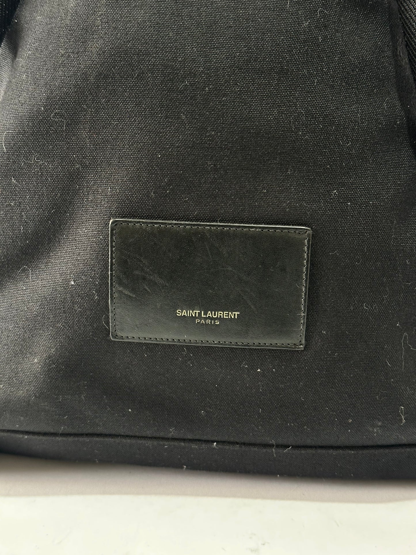 Saint Laurent
Striped City Backpack