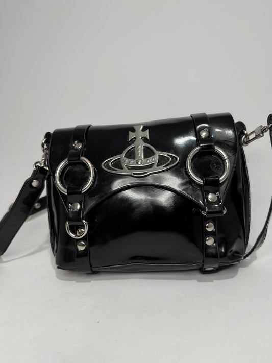 Vivienne Westwood Betty Mini Patent Leather Handbag