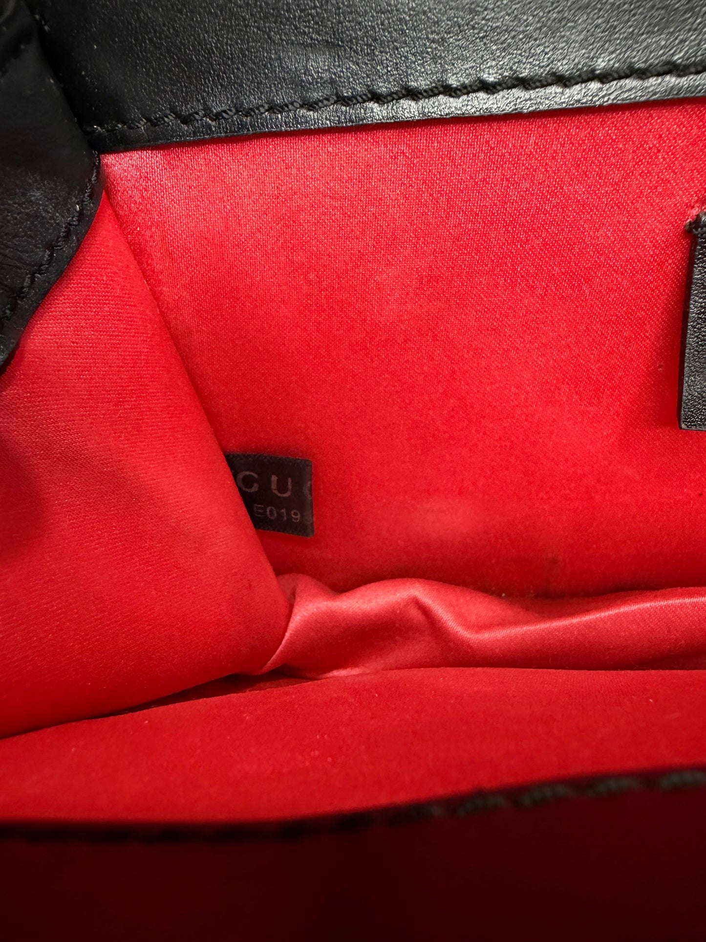 GUCCI
Black Velvet Broadway Small Crossbody Flap Bag
