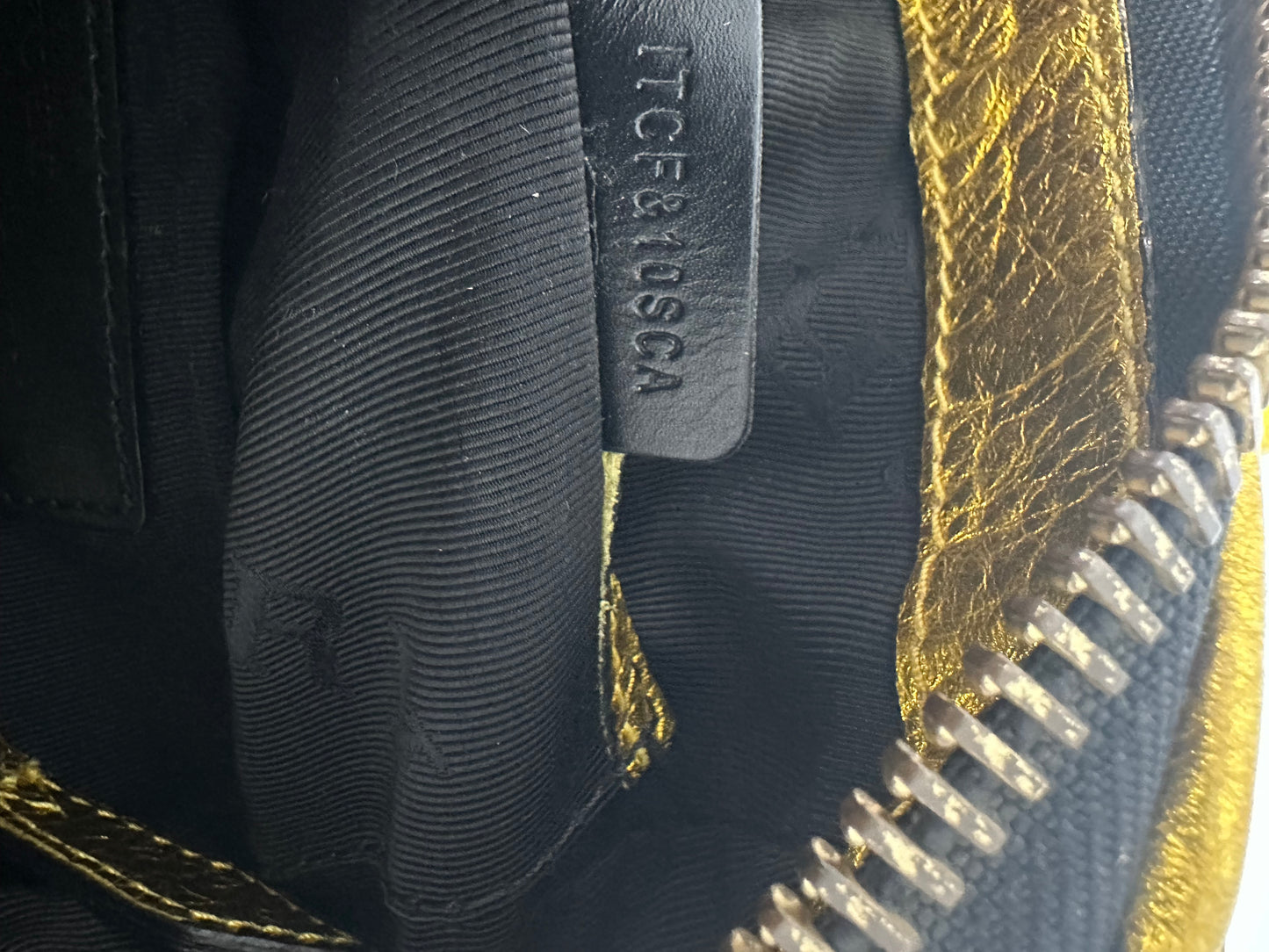 Burberry Beige/Gold Nova Check Canvas and Leather Blaze Satchel