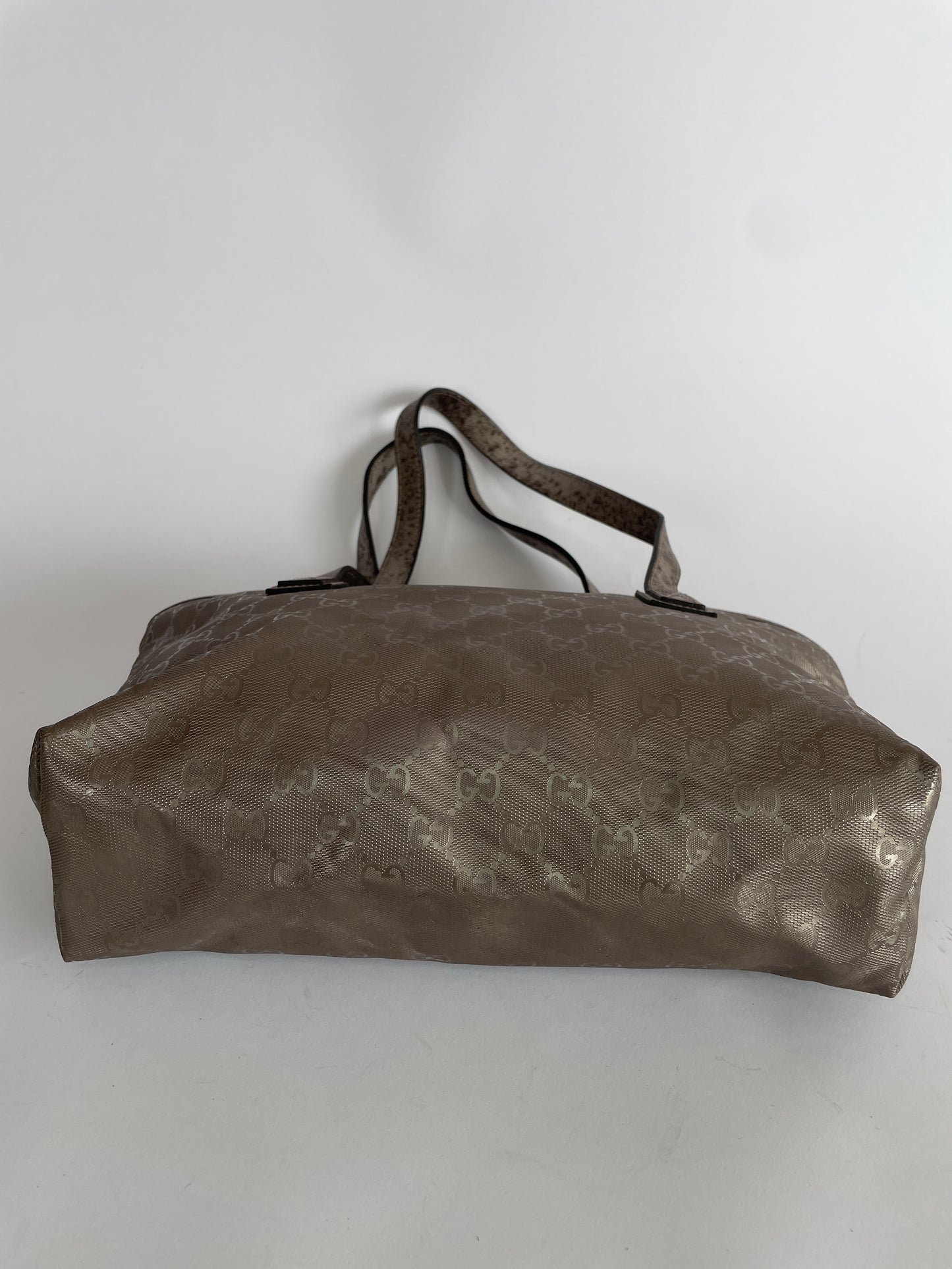 Gucci Metallic Imprime GG Tote Mini