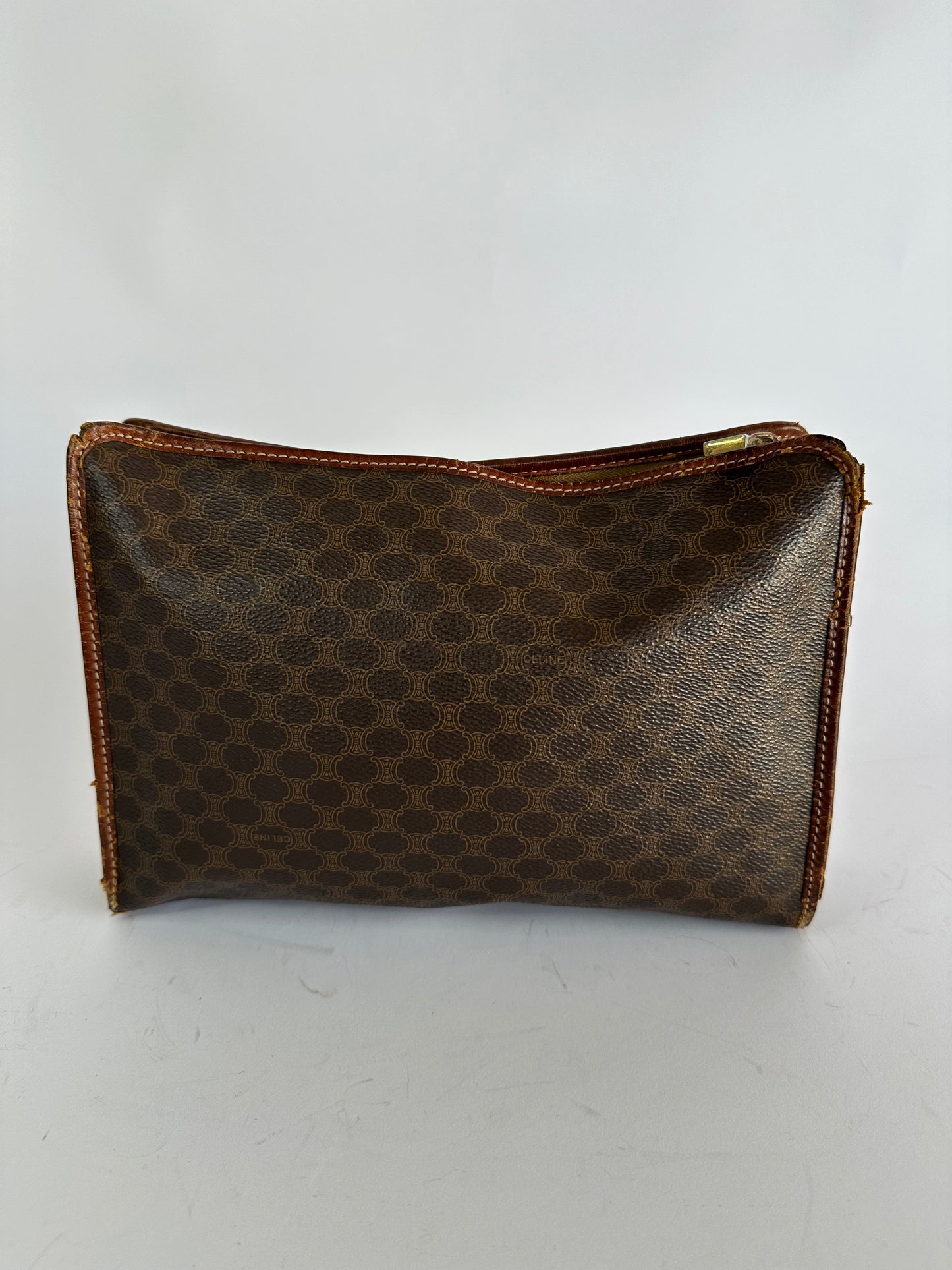 CELINE Macadam Zip Pouch