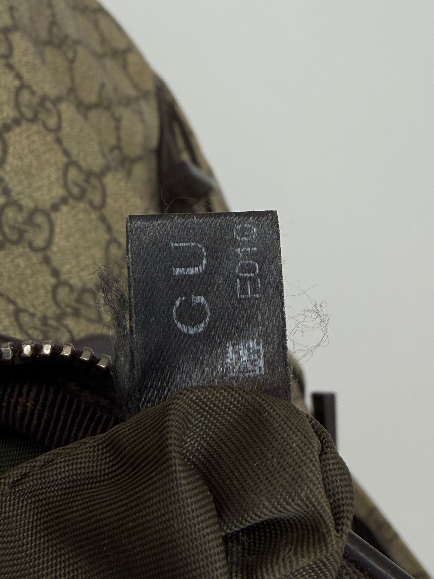 Gucci Beige/Brown GG Supreme Canvas Interlocking G Backpack